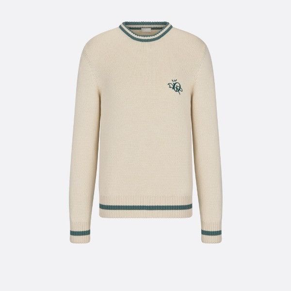 Dior × Travis Scott o1w1odb1y Sweater in White Size US L / EU 52-54 / 3 - 1 Thumbnail