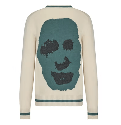 Dior × Travis Scott o1w1odb1y Sweater in White Size US L / EU 52-54 / 3 - 2 Thumbnail