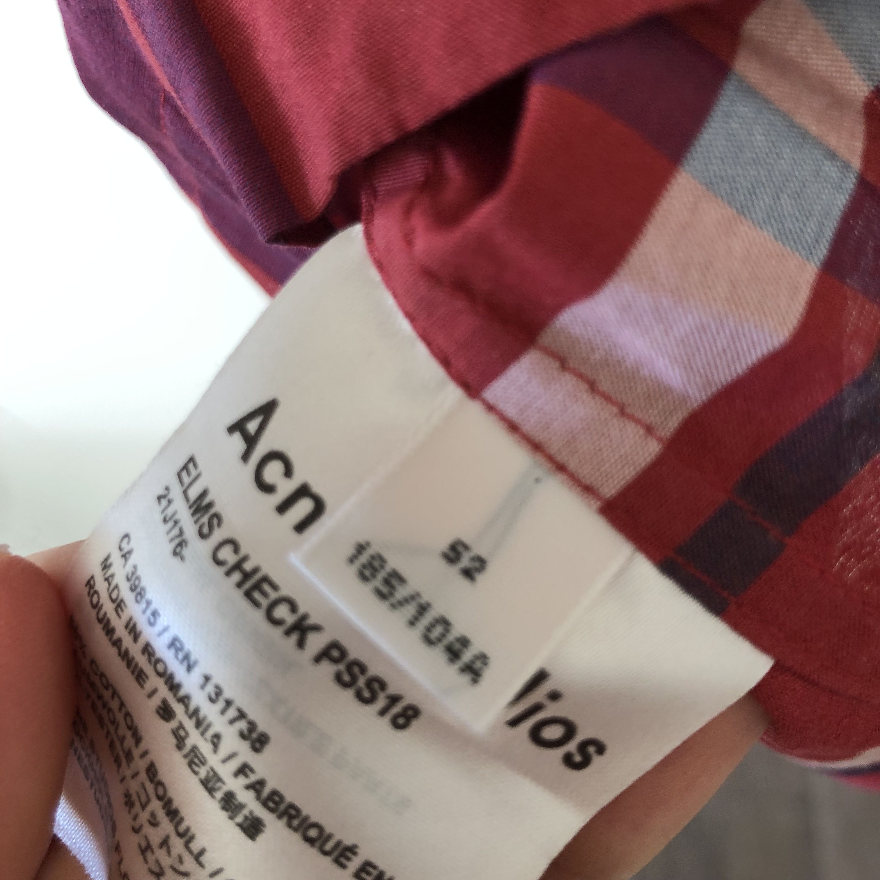 Acne Studios Elms Camp Collar Shirt