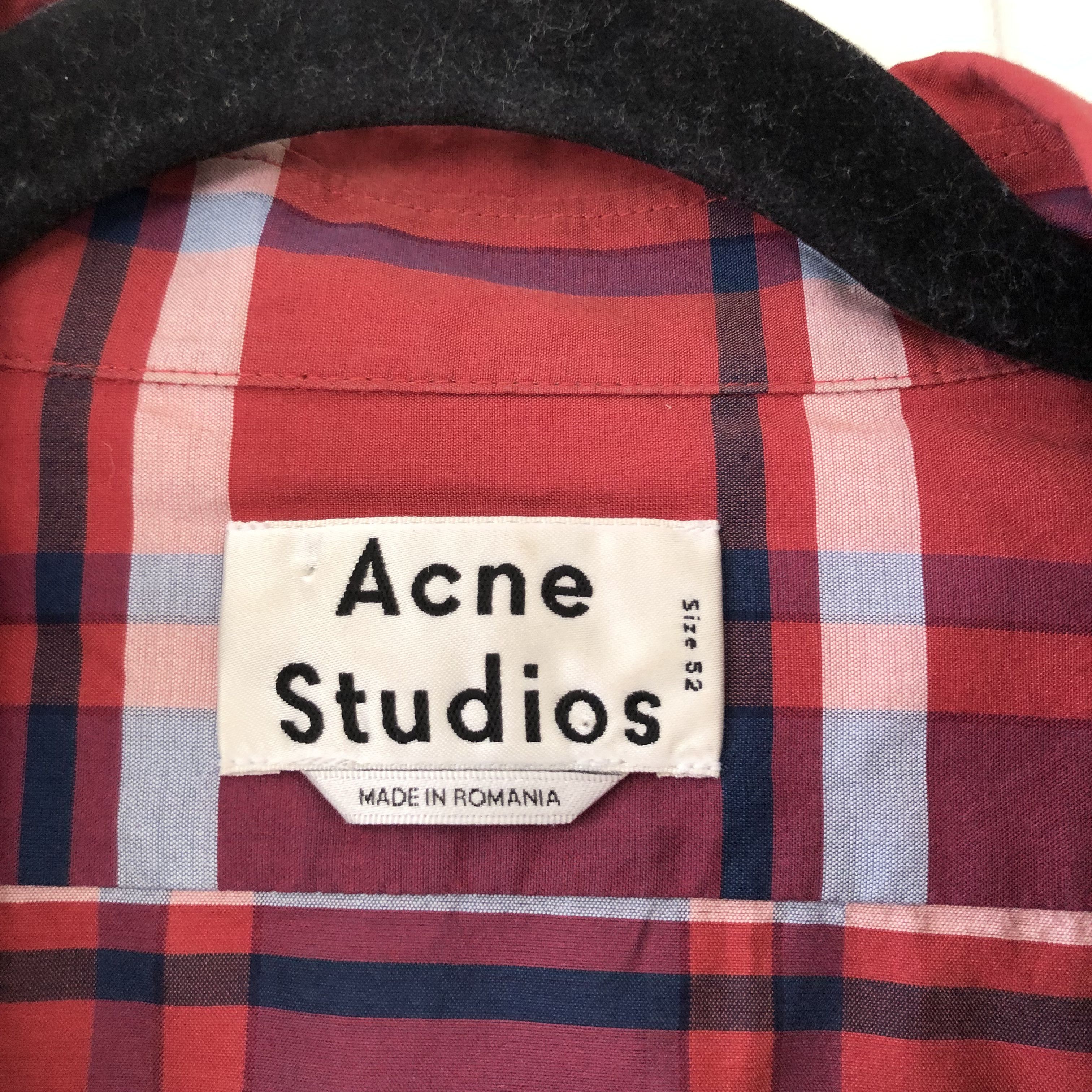 Acne Studios Elms Camp Collar Shirt