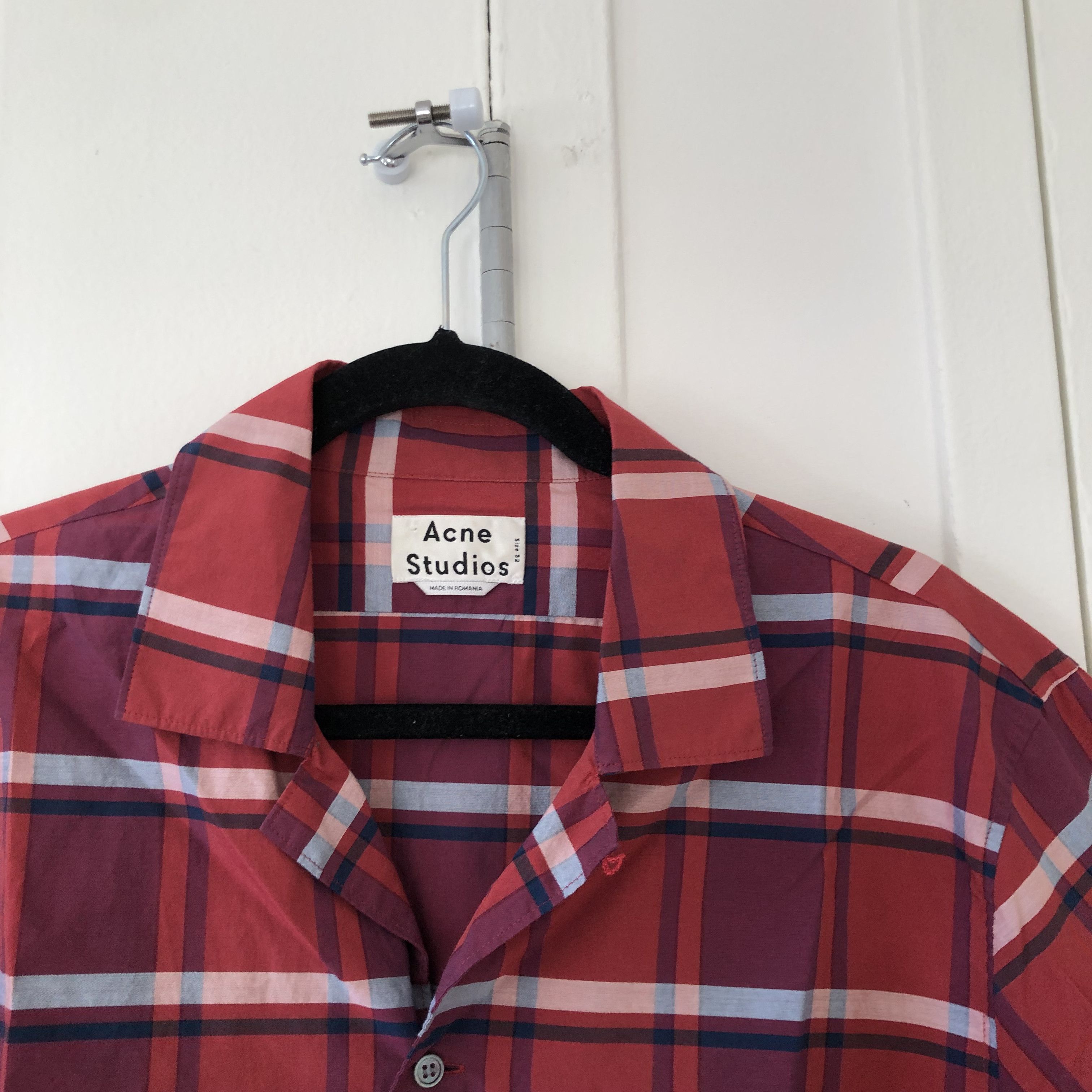 Acne Studios Elms Camp Collar Shirt