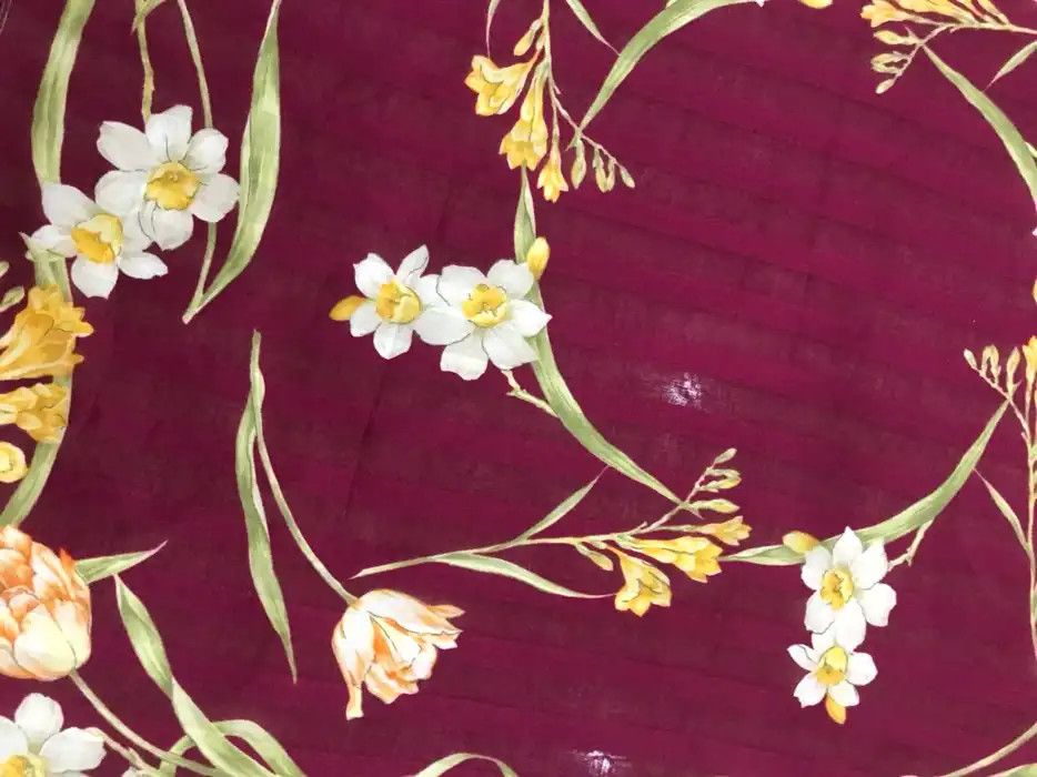 Hanae Mori Hanae Mori Scarf/Handkerchief/Neckerchief/Pocket Square Size ONE SIZE - 8 Thumbnail