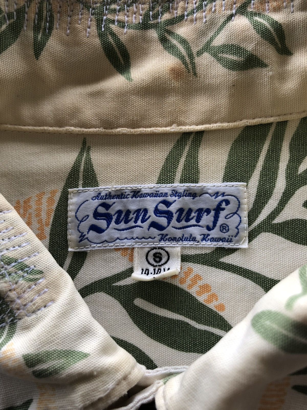 Sun Surf OG SunSurf 🇯🇵 Toyo Ent. Floral Panel Hawai Shirt Size US M / EU 48-50 / 2 - 8 Thumbnail