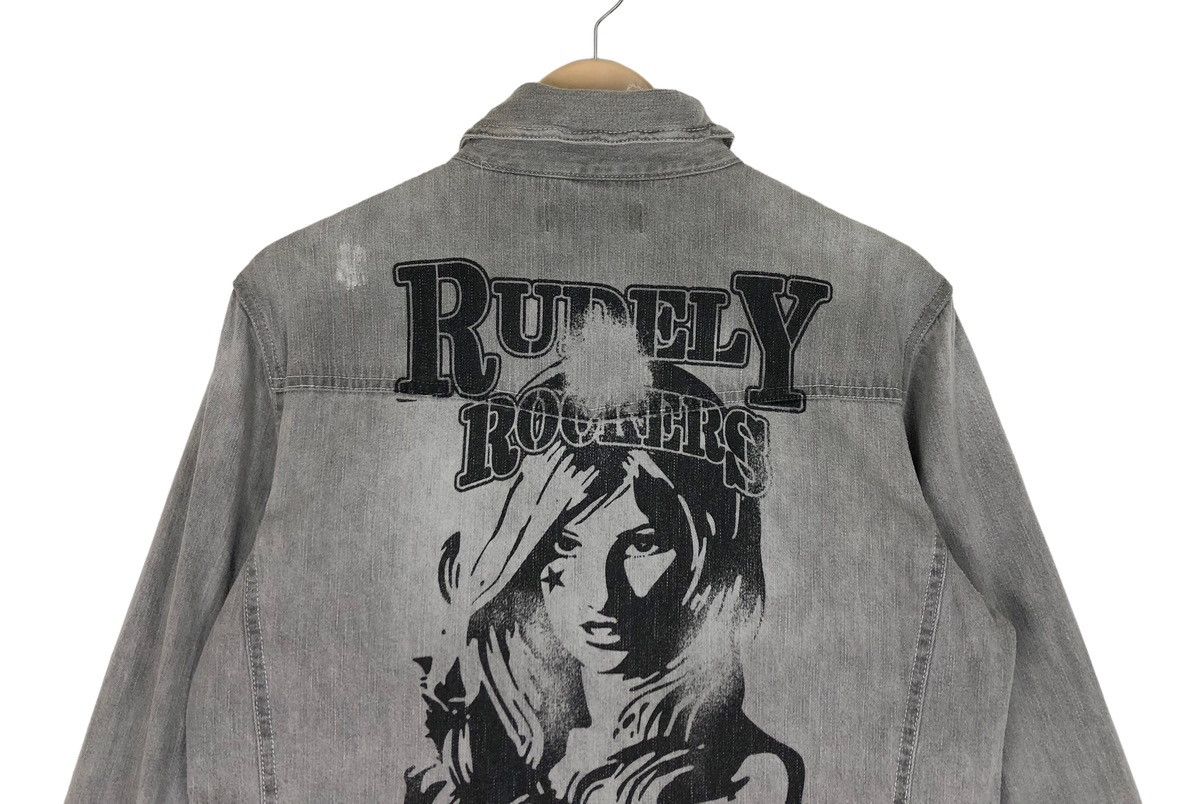 In The Attic In The Attic "Rudely Rockers Dancaholic"Western Denim Shirt Size US L / EU 52-54 / 3 - 3 Thumbnail