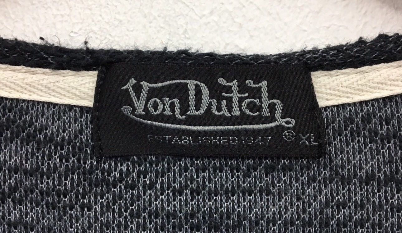 Vintage × Von Dutch Von Dutch Skull Logo Long Sleeve Size US S / EU 44-46 / 1 - 9 Thumbnail