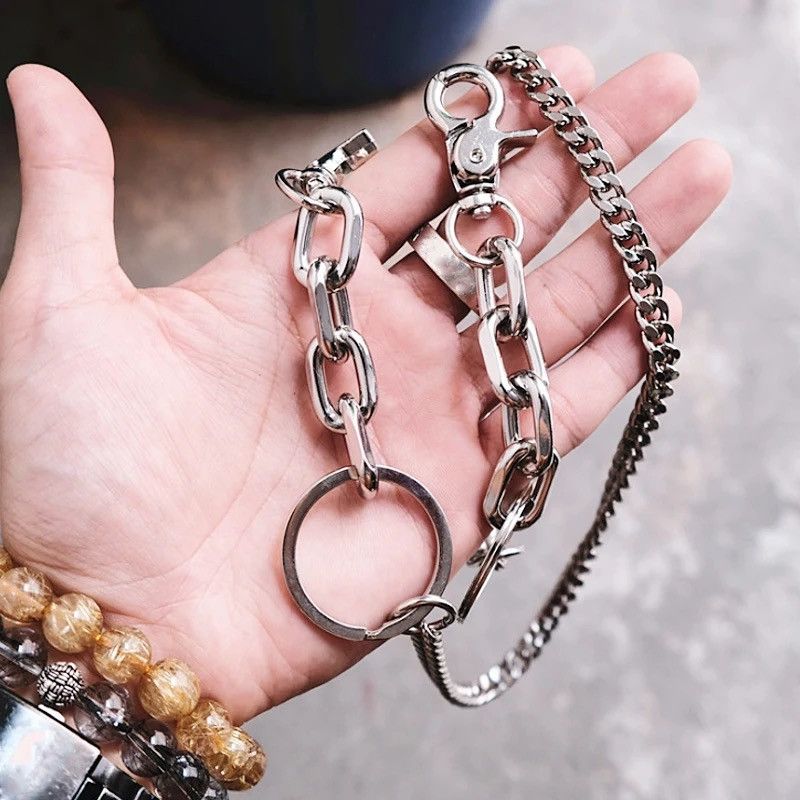 Jewelry Key Chains Wallet Belt Chain Trousers Pants Size ONE SIZE - 3 Thumbnail