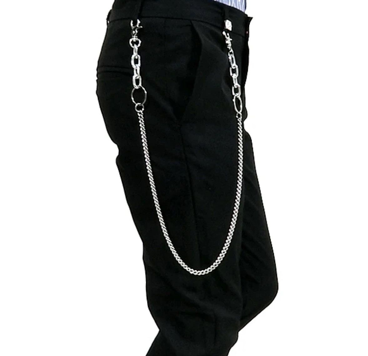 Jewelry Key Chains Wallet Belt Chain Trousers Pants Size ONE SIZE - 4 Thumbnail