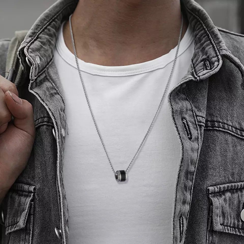 Jewelry Geometric Tube Necklace Size ONE SIZE - 3 Thumbnail