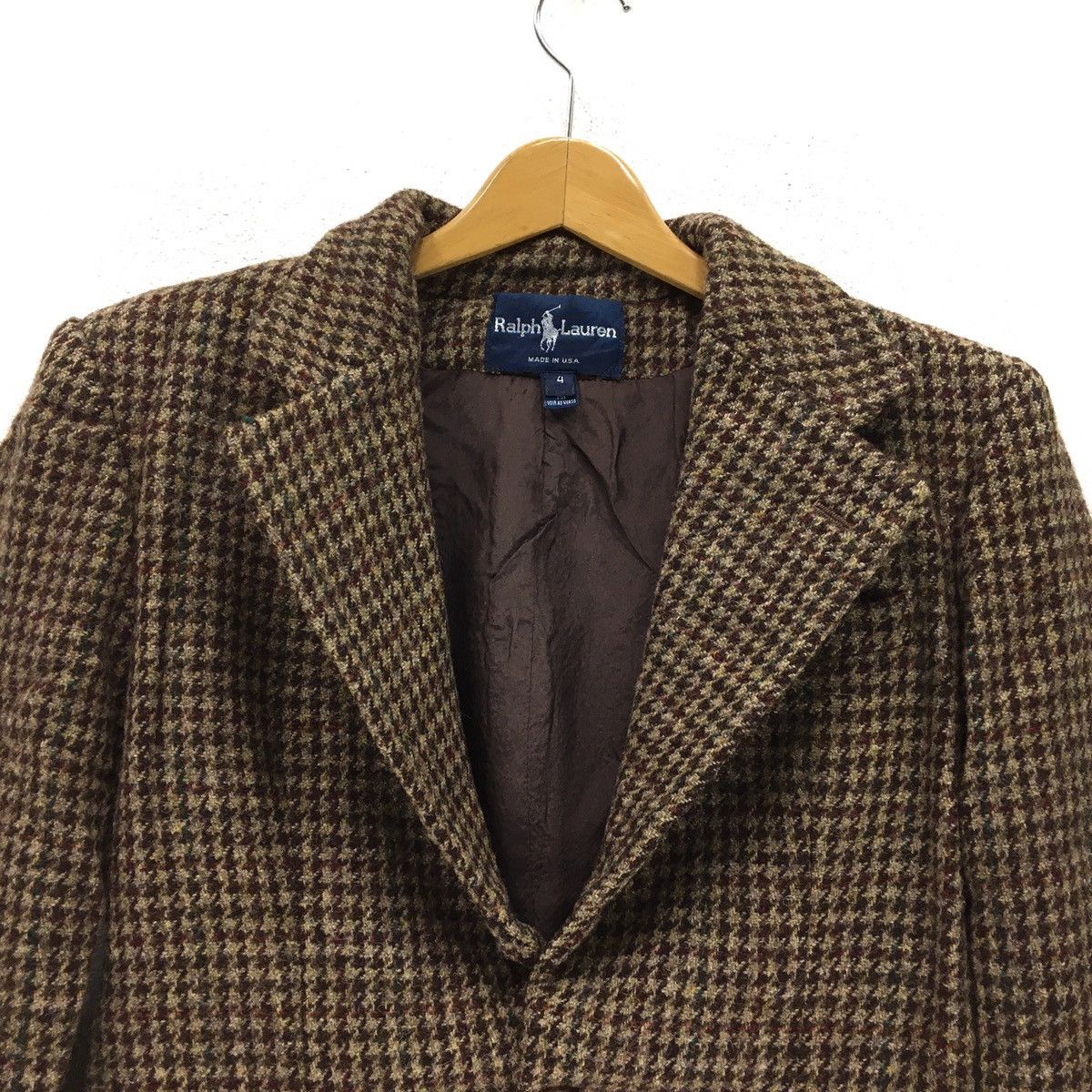 Polo Ralph Lauren RALPH LAUREN Button Up Nice Design Wool Blazer Size S / US 4 / IT 40 - 5 Thumbnail