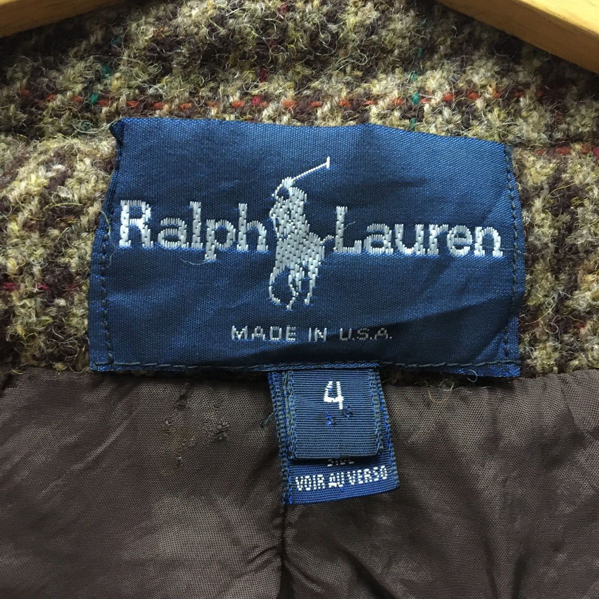 Polo Ralph Lauren RALPH LAUREN Button Up Nice Design Wool Blazer Size S / US 4 / IT 40 - 10 Thumbnail