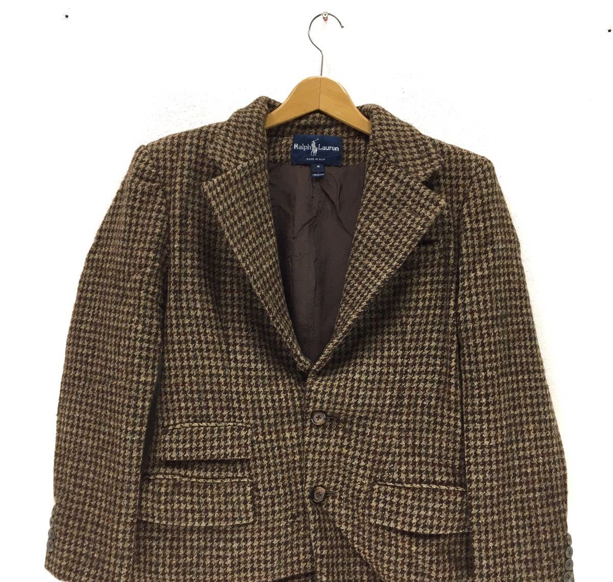 Polo Ralph Lauren RALPH LAUREN Button Up Nice Design Wool Blazer Size S / US 4 / IT 40 - 3 Thumbnail