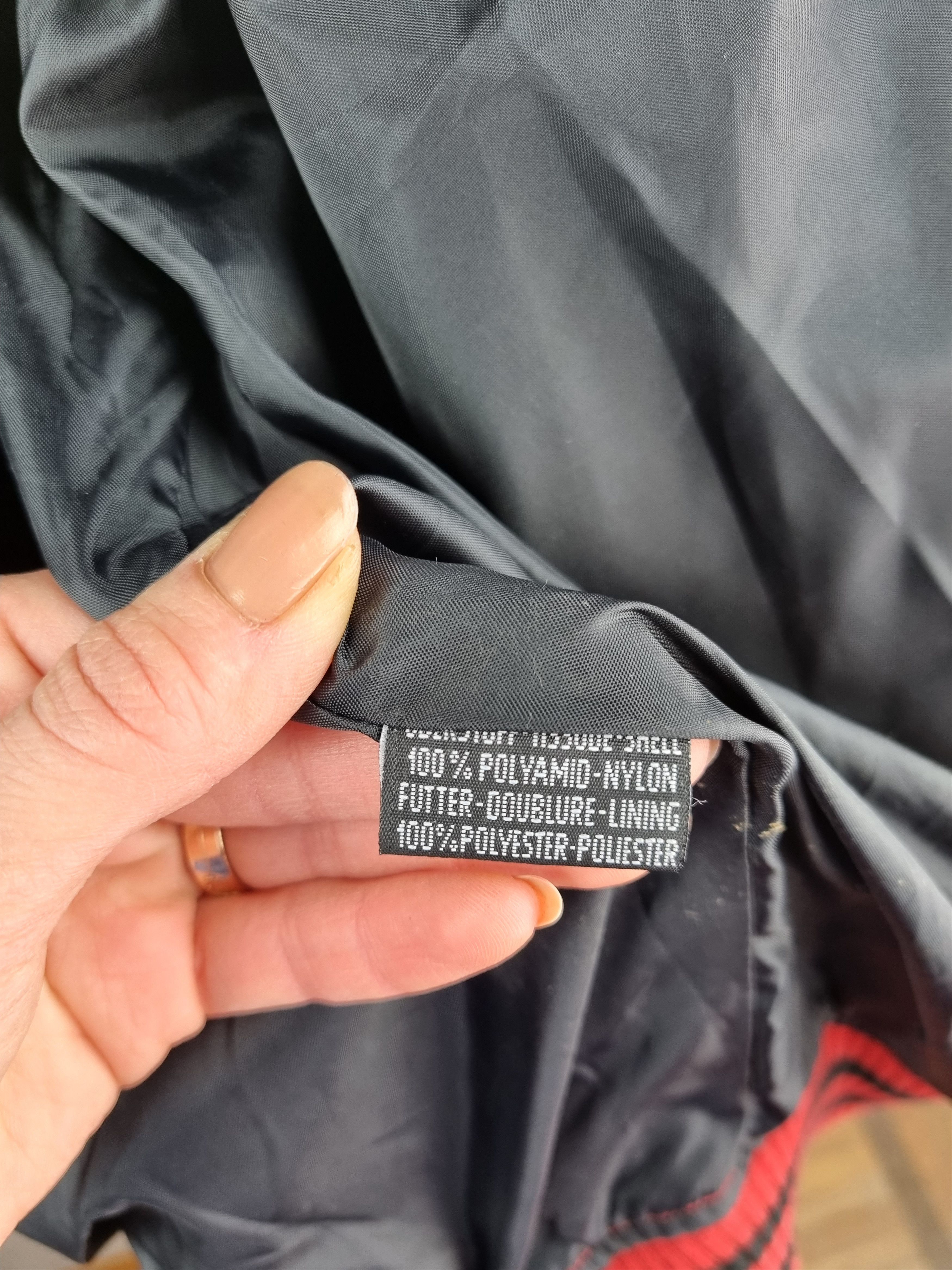 Formula 1 Vintage 90s Porsche Monogram Big Logo Nylon Bomber Jacket Size US XL / EU 56 / 4 - 12 Thumbnail