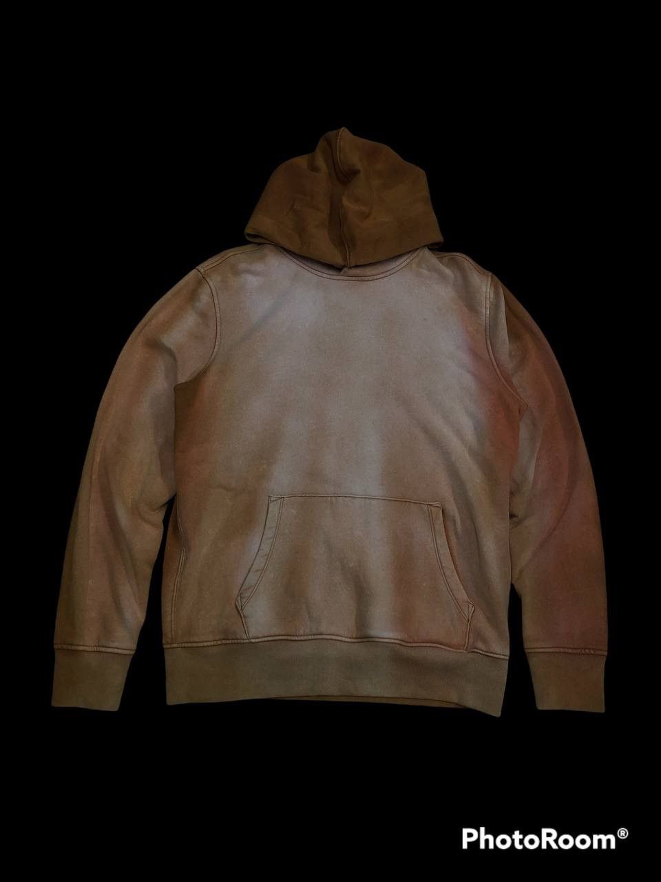 image of Gap Faded Hoodies Thrashed in Brown, Men's (Size Large)