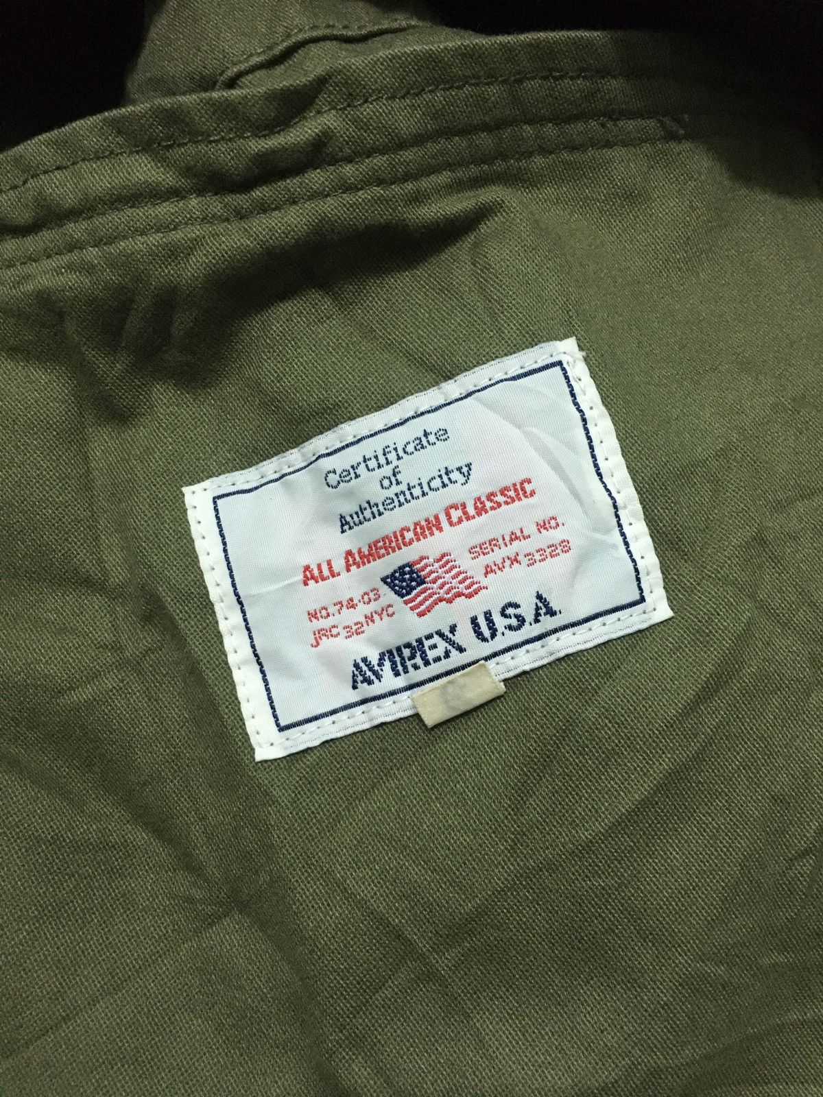 Avirex × Vintage VINTAGE ALPHA INDUSTRIE MILITARY PARKA TAXI DRIVER MOVIE Size US XL / EU 56 / 4 - 9 Thumbnail