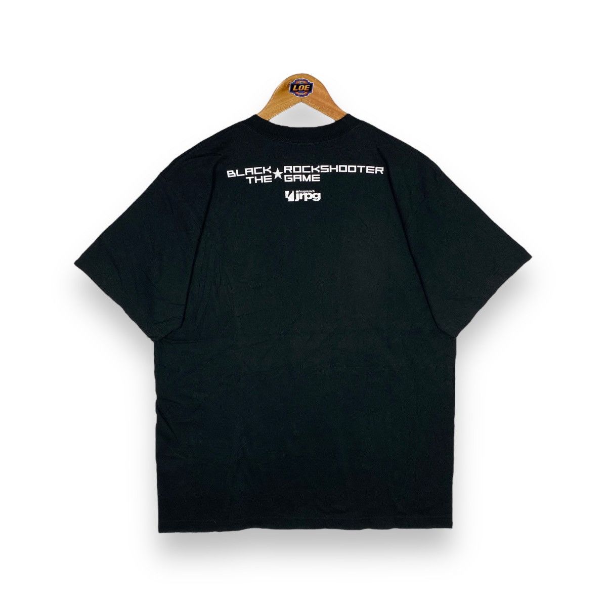 Anime × Japanese Brand Vintage BLACK ROCK SHOOTER The Game Anime Game Graphic Tee Size US L / EU 52-54 / 3 - 9 Thumbnail