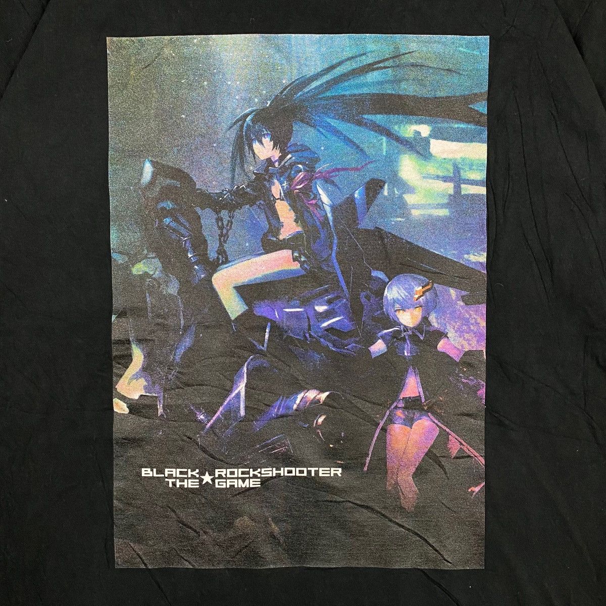 Anime × Japanese Brand Vintage BLACK ROCK SHOOTER The Game Anime Game Graphic Tee Size US L / EU 52-54 / 3 - 3 Thumbnail