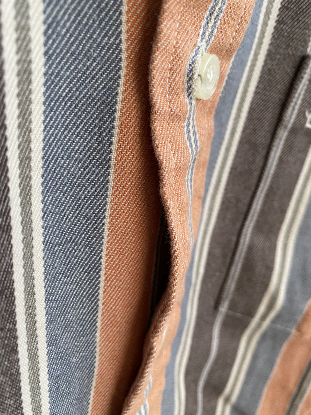 Yves Saint Laurent 90s YSL Shirt Rare Short Sleeve Button Up Collar Vintage y2k Size US L / EU 52-54 / 3 - 21 Thumbnail
