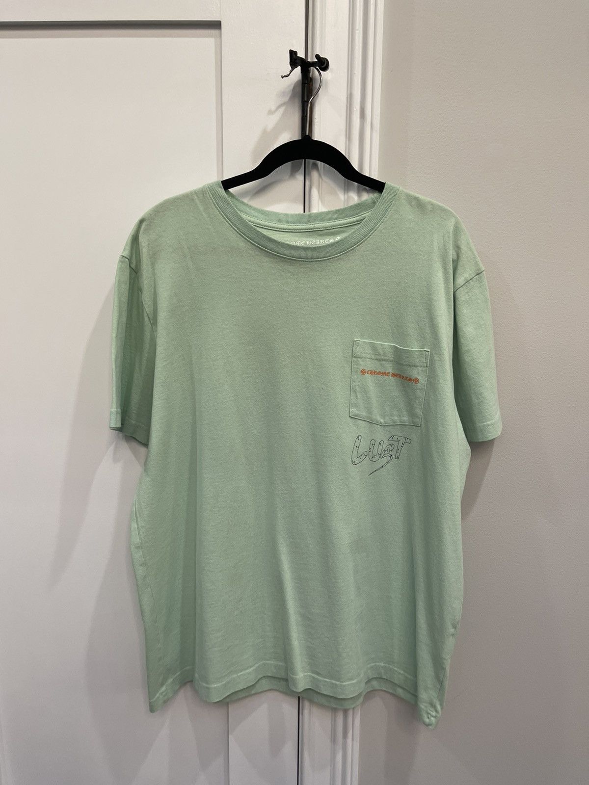 Chrome Hearts Chrome Hearts Matty Boy Lust Mint Green Short Sleeve Tee ...