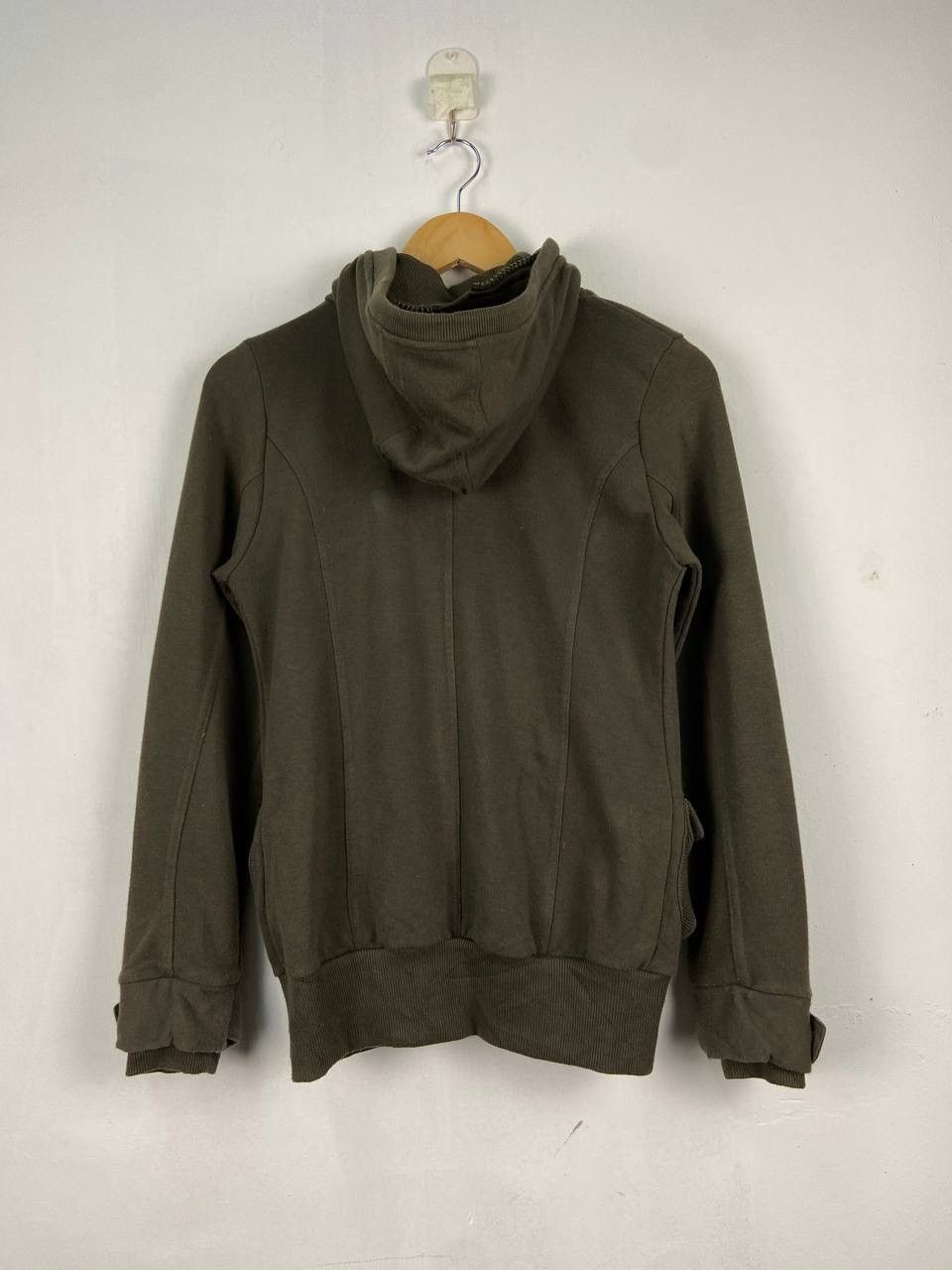 If Six Was Nine Vintage Suzutan Tactical Hoodie Jacket Olive Green Size M / US 6-8 / IT 42-44 - 3 Thumbnail