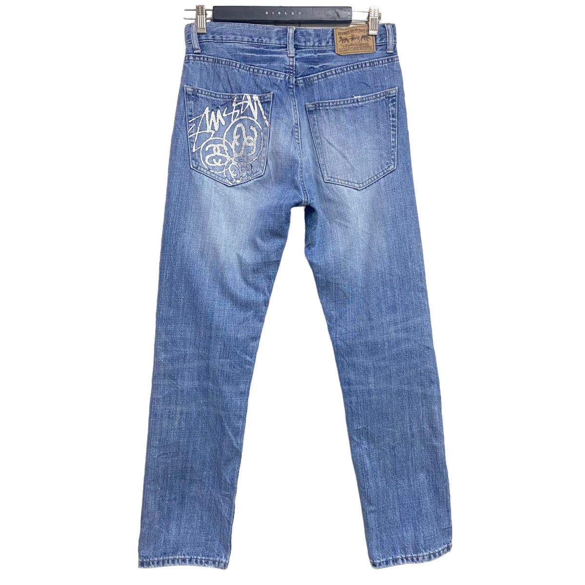 Stussy Logo Jeans | Grailed