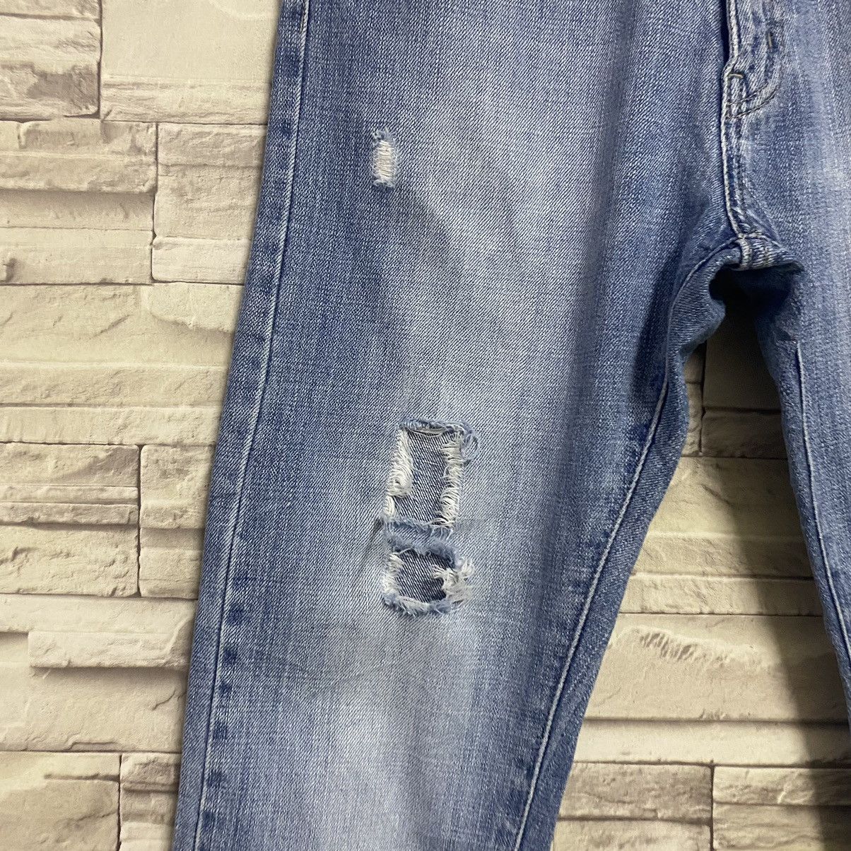 Stussy vintage Stussy Denim Distressed Jeans Size US 30 / EU 46 - 8 Thumbnail