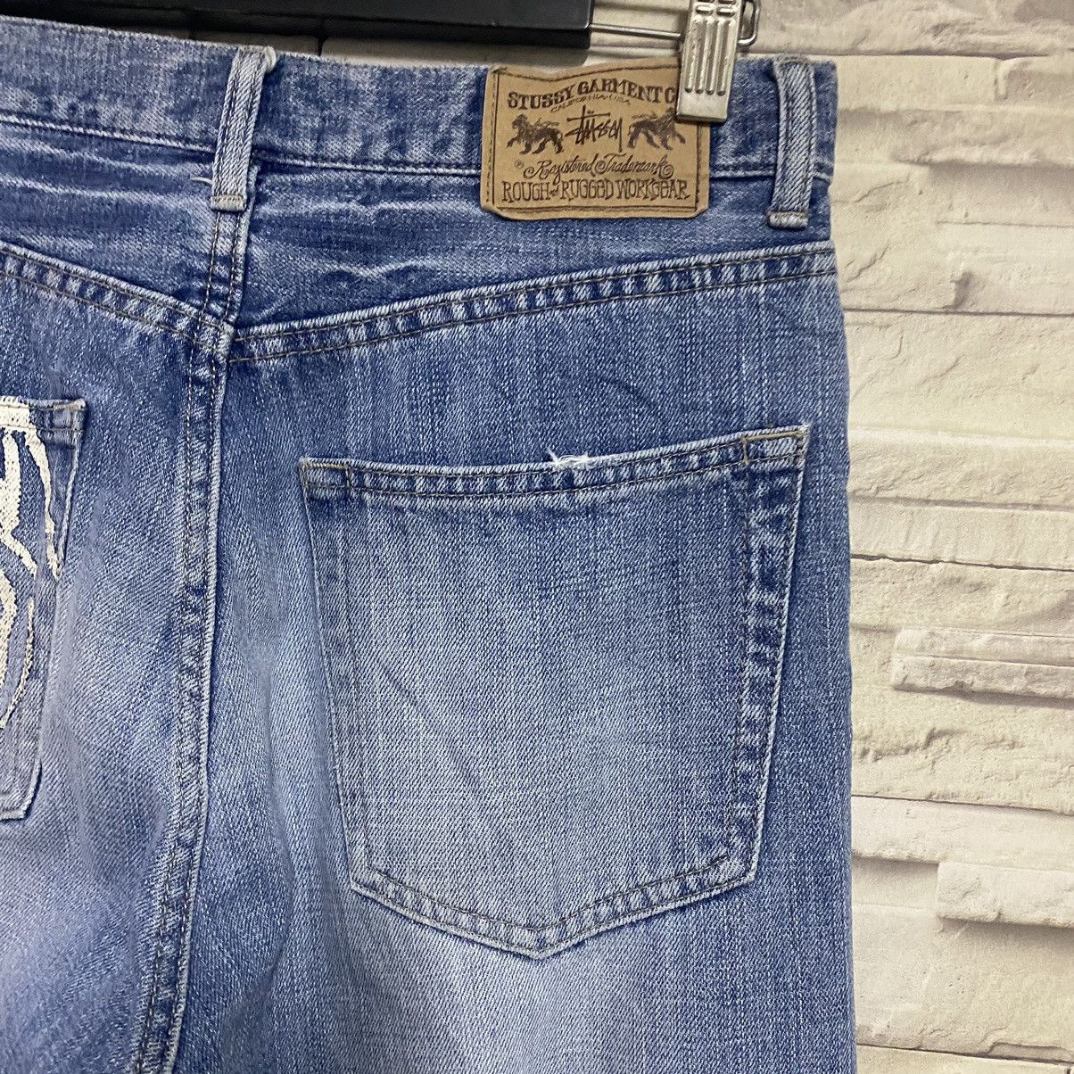 Stussy vintage Stussy Denim Distressed Jeans Size US 30 / EU 46 - 13 Thumbnail