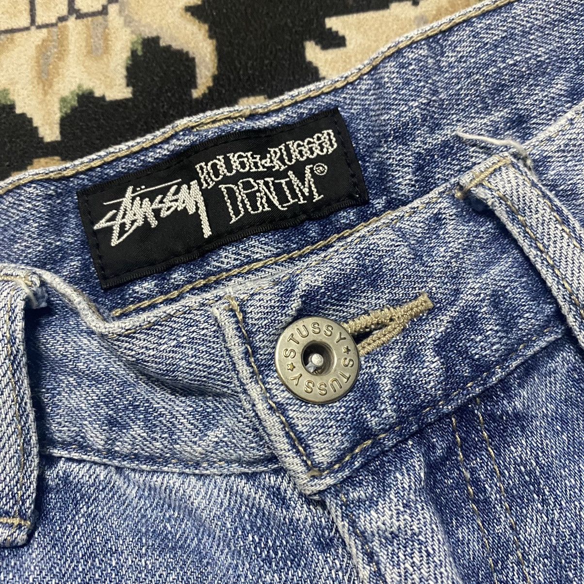 Stussy vintage Stussy Denim Distressed Jeans Size US 30 / EU 46 - 15 Thumbnail
