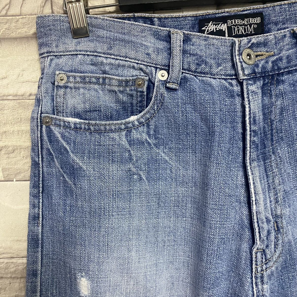 Stussy vintage Stussy Denim Distressed Jeans Size US 30 / EU 46 - 7 Thumbnail