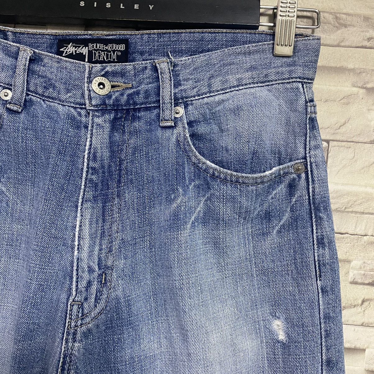 Stussy vintage Stussy Denim Distressed Jeans Size US 30 / EU 46 - 6 Thumbnail