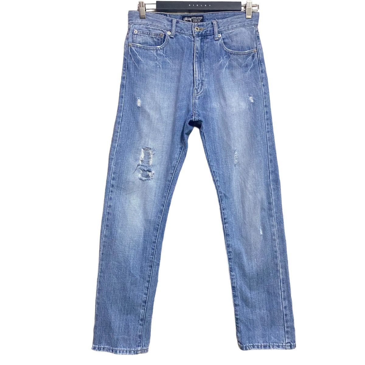 Stussy vintage Stussy Denim Distressed Jeans Size US 30 / EU 46 - 2 Thumbnail