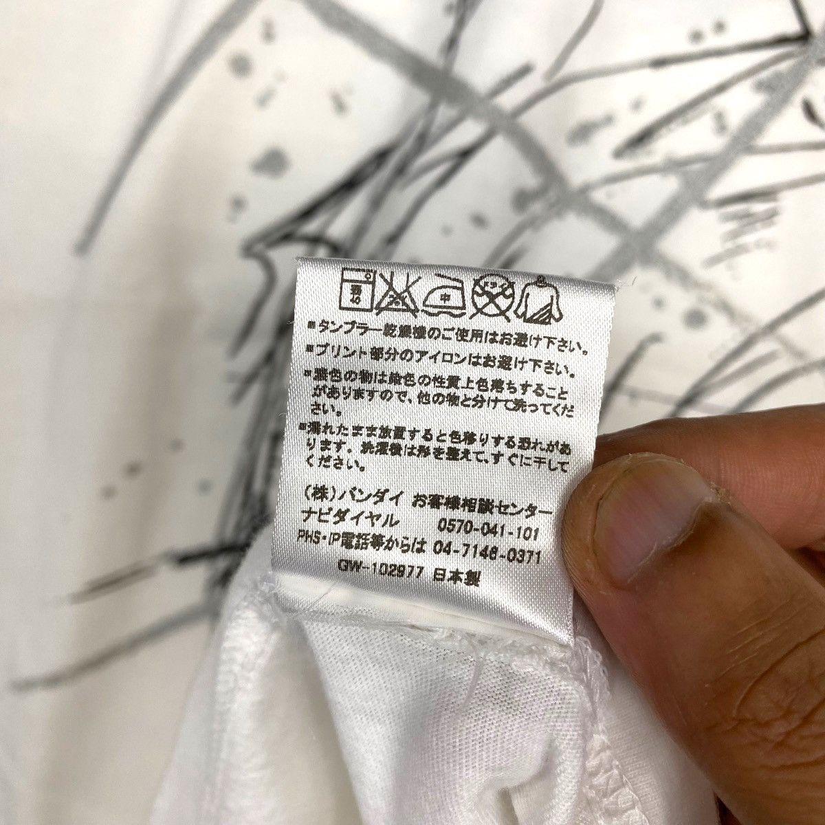 ONE PIECE ZORO x MANGART BEAMS x BANDAI ANIME TEE