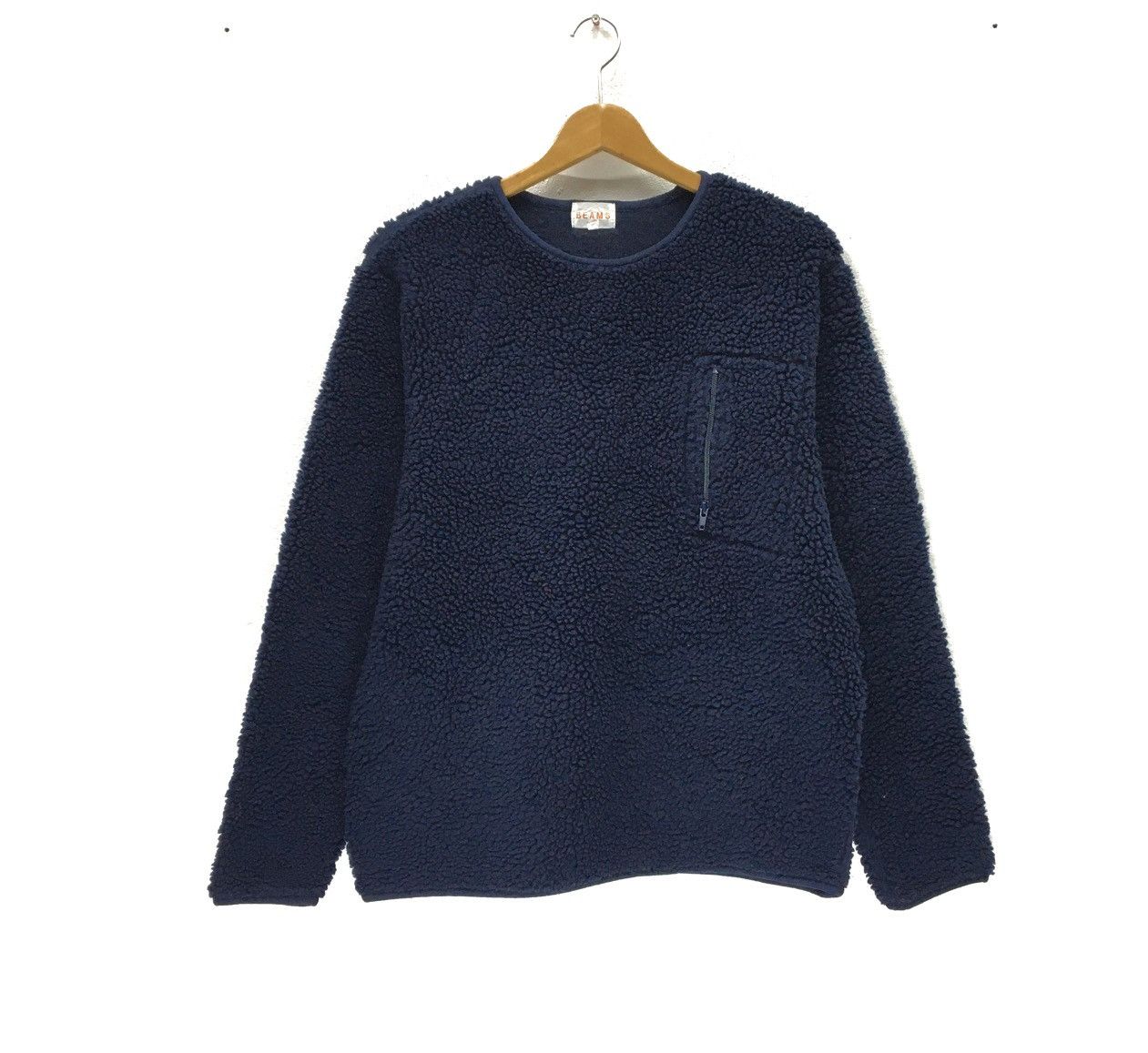 Beams Plus × Japanese Brand BEAMS Japanese Brands Plain Fleece Sweatshirt Size S / US 4 / IT 40 - 1 Thumbnail