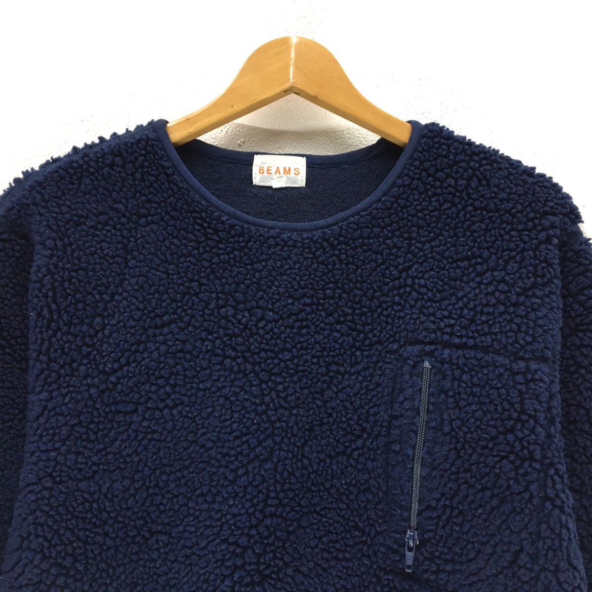 Beams Plus × Japanese Brand BEAMS Japanese Brands Plain Fleece Sweatshirt Size S / US 4 / IT 40 - 5 Thumbnail