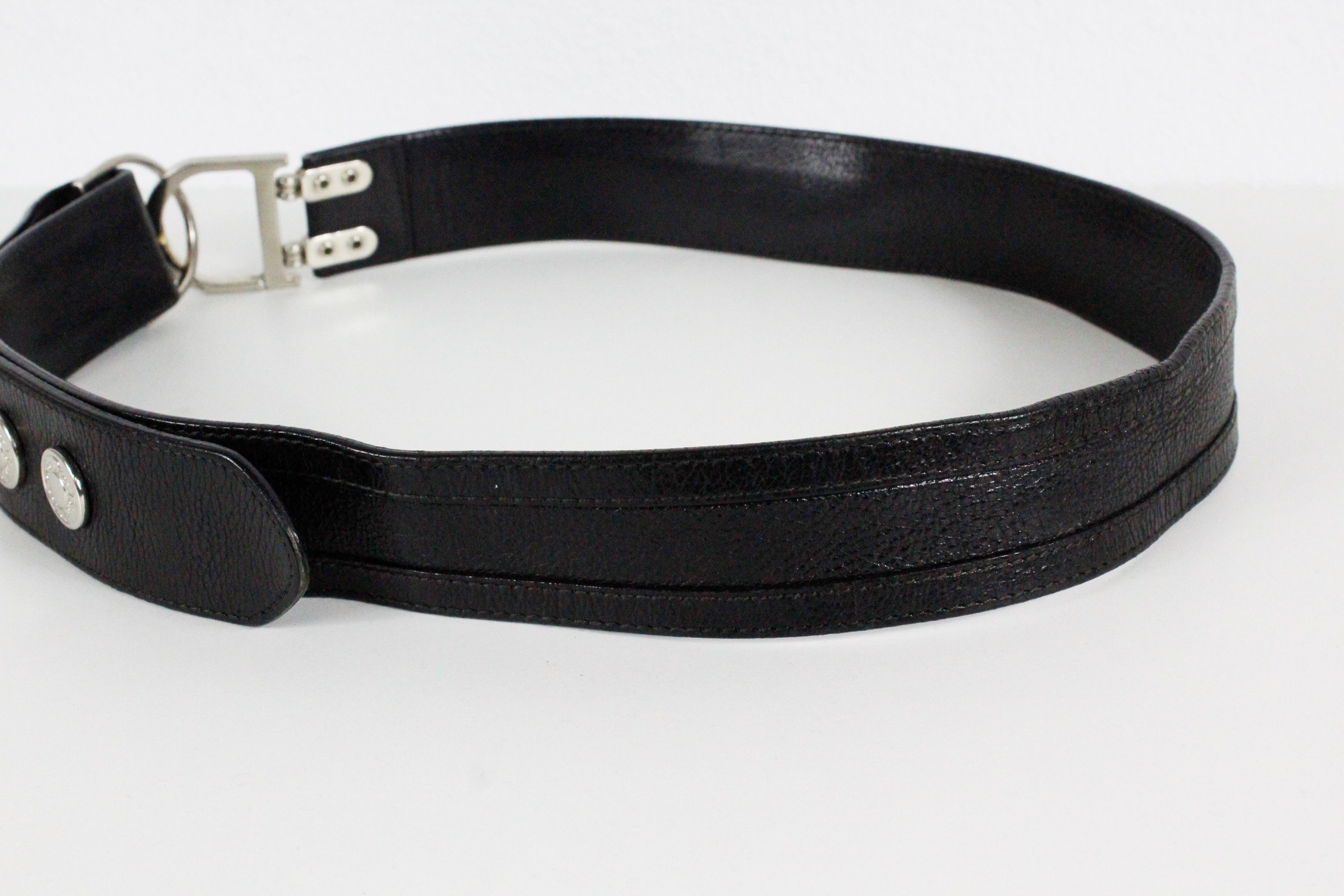 Christian Dior Monsieur × Dior Archive Christian Dior "D" Buckle Logo Leather Belt Size ONE SIZE - 5 Thumbnail