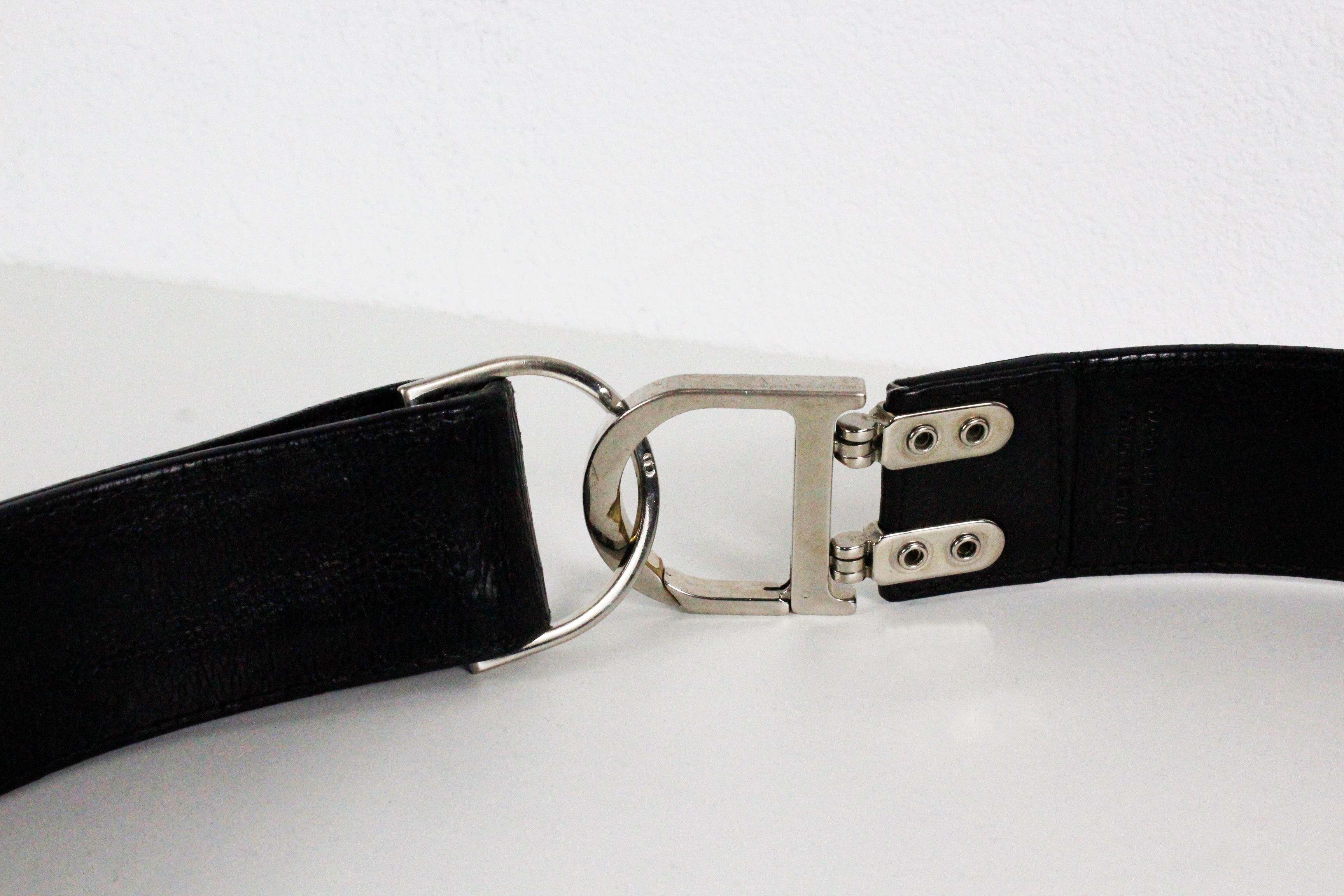 Christian Dior Monsieur × Dior Archive Christian Dior "D" Buckle Logo Leather Belt Size ONE SIZE - 6 Thumbnail