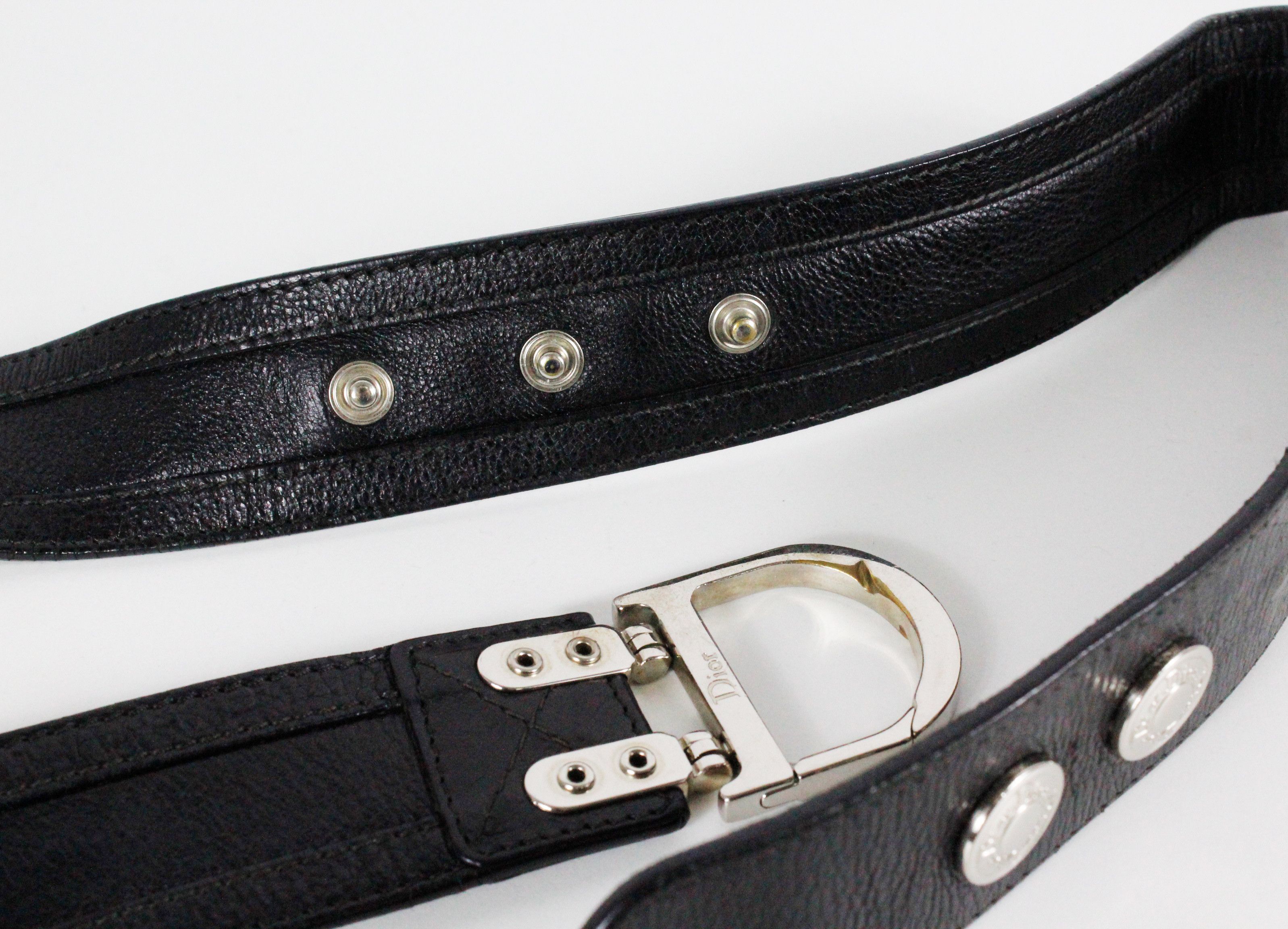 Christian Dior Monsieur × Dior Archive Christian Dior "D" Buckle Logo Leather Belt Size ONE SIZE - 12 Thumbnail