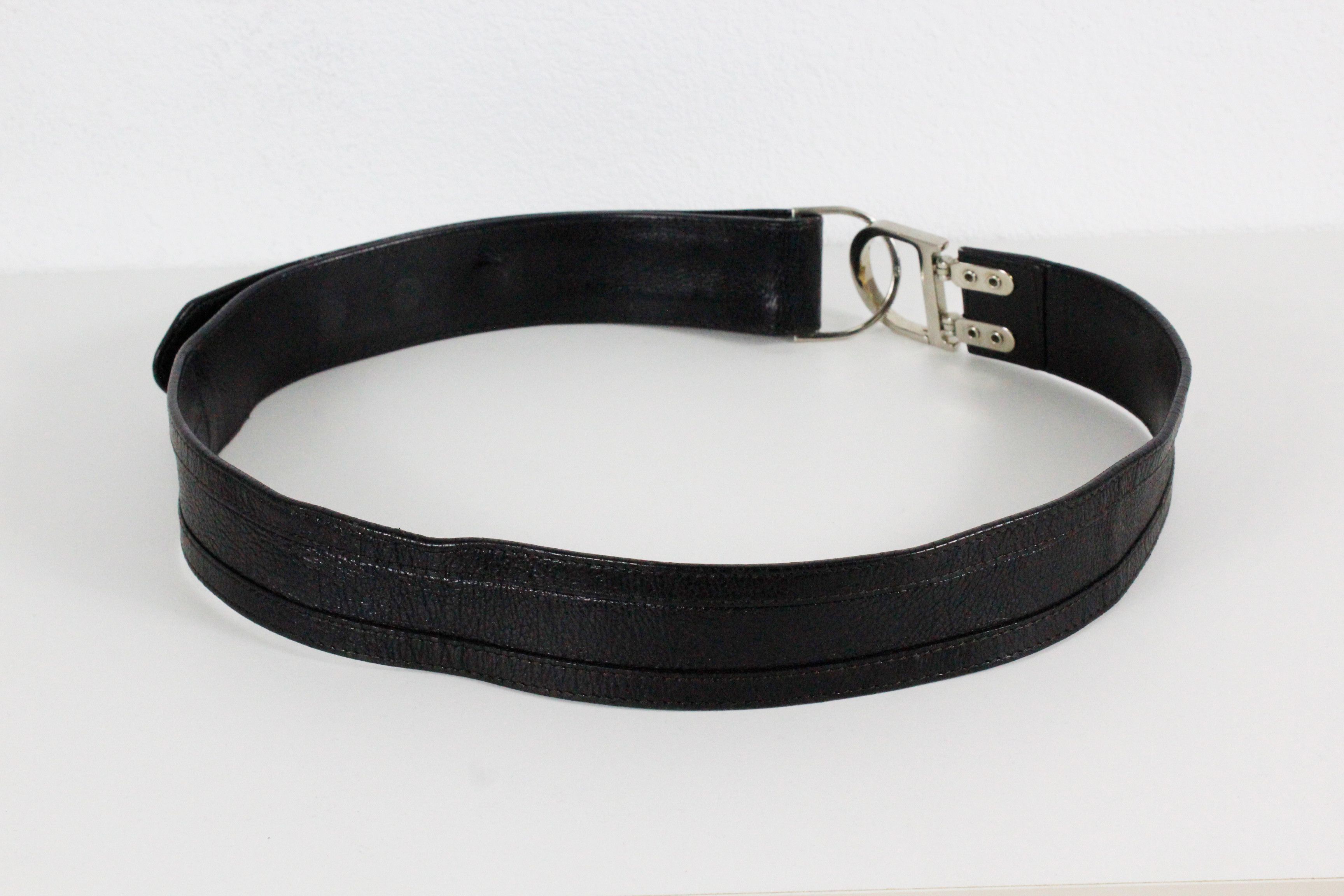 Christian Dior Monsieur × Dior Archive Christian Dior "D" Buckle Logo Leather Belt Size ONE SIZE - 7 Thumbnail