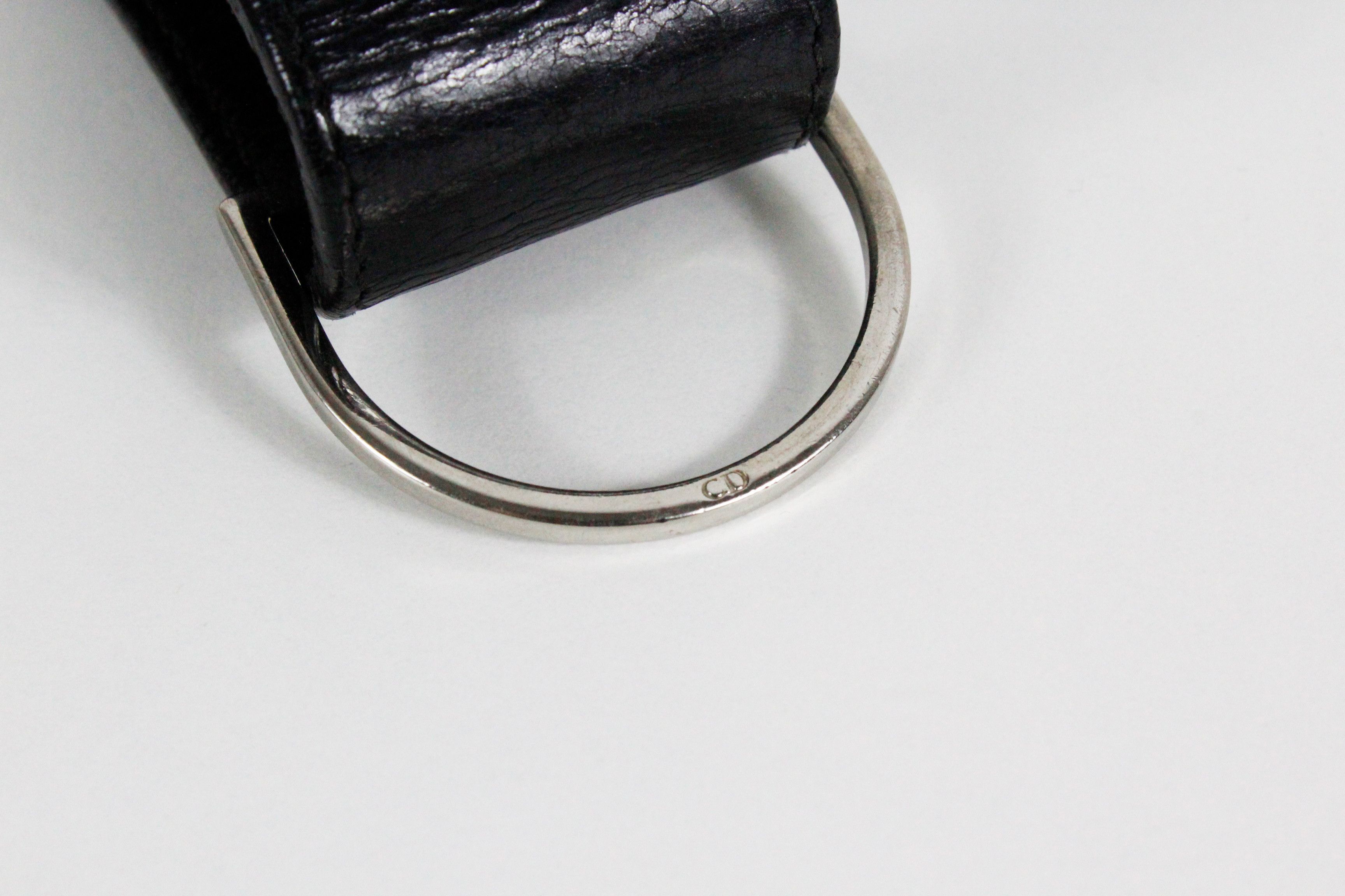 Christian Dior Monsieur × Dior Archive Christian Dior "D" Buckle Logo Leather Belt Size ONE SIZE - 8 Thumbnail