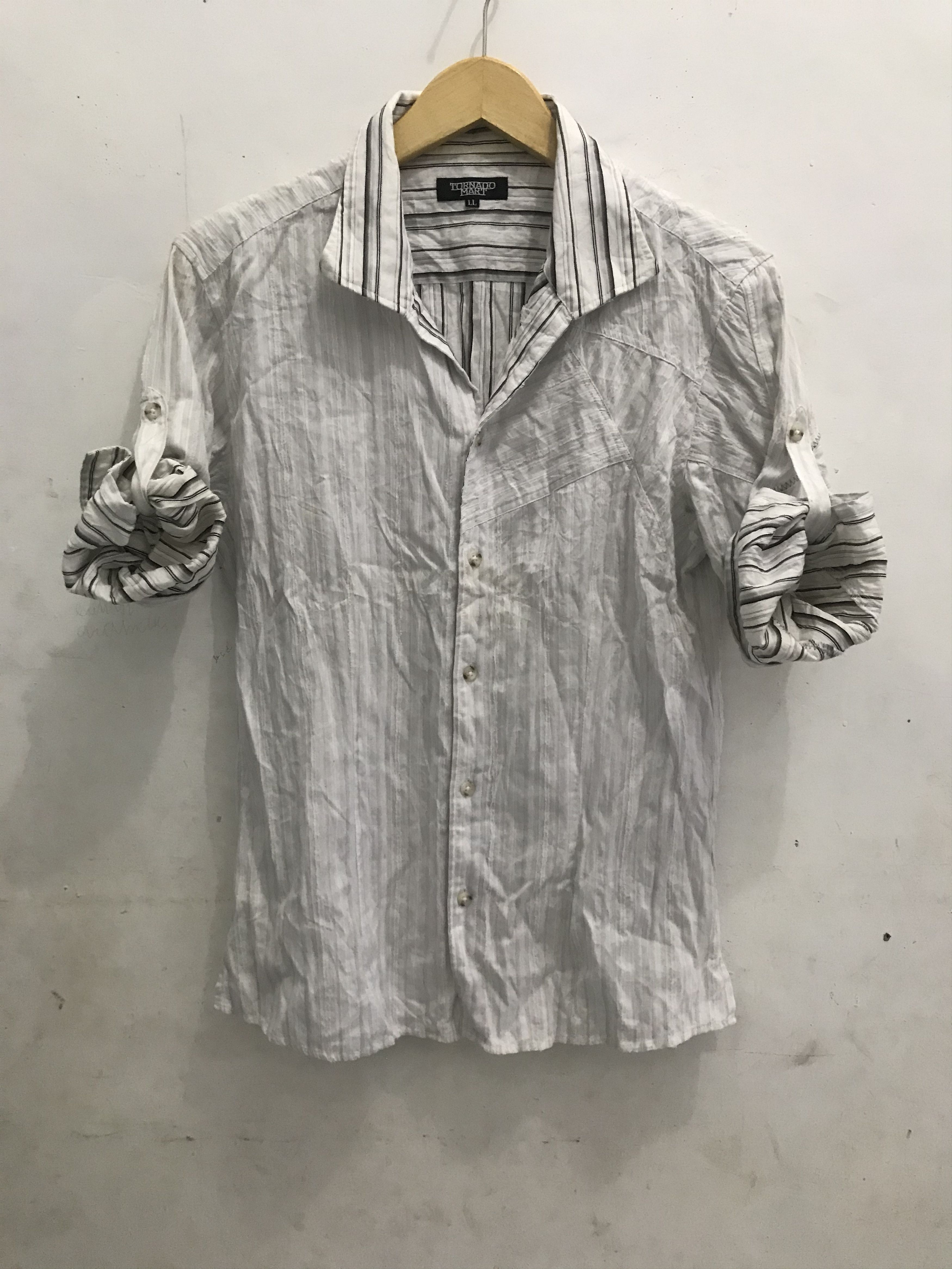 Tornado Mart Tornado Mart Japan Shirts Vintage Size US L / EU 52-54 / 3 - 2 Thumbnail