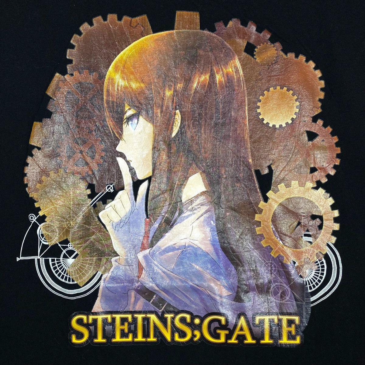 Anime × Japanese Brand STEINS GATE ANIME MANGA PROMO TEE Size US S / EU 44-46 / 1 - 3 Thumbnail