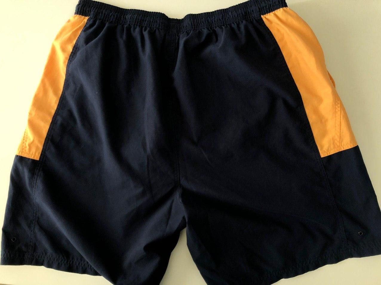 Yves Saint Laurent Navy/orange YSL Shorts Yves Saint Laurent Shorts Size US 36 / EU 52 - 9 Thumbnail