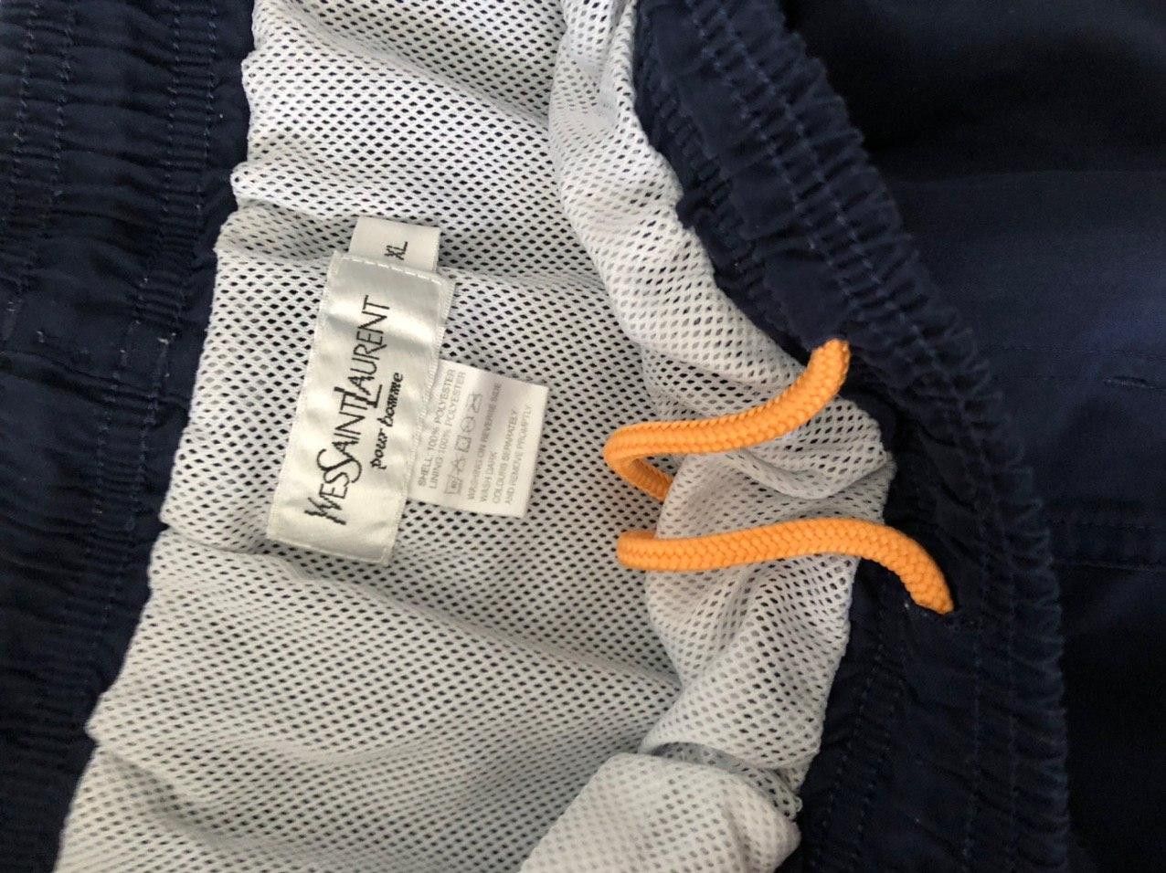 Yves Saint Laurent Navy/orange YSL Shorts Yves Saint Laurent Shorts Size US 36 / EU 52 - 4 Thumbnail
