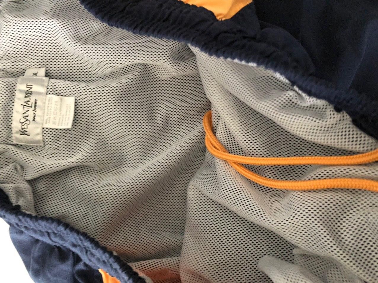 Yves Saint Laurent Navy/orange YSL Shorts Yves Saint Laurent Shorts Size US 36 / EU 52 - 8 Thumbnail