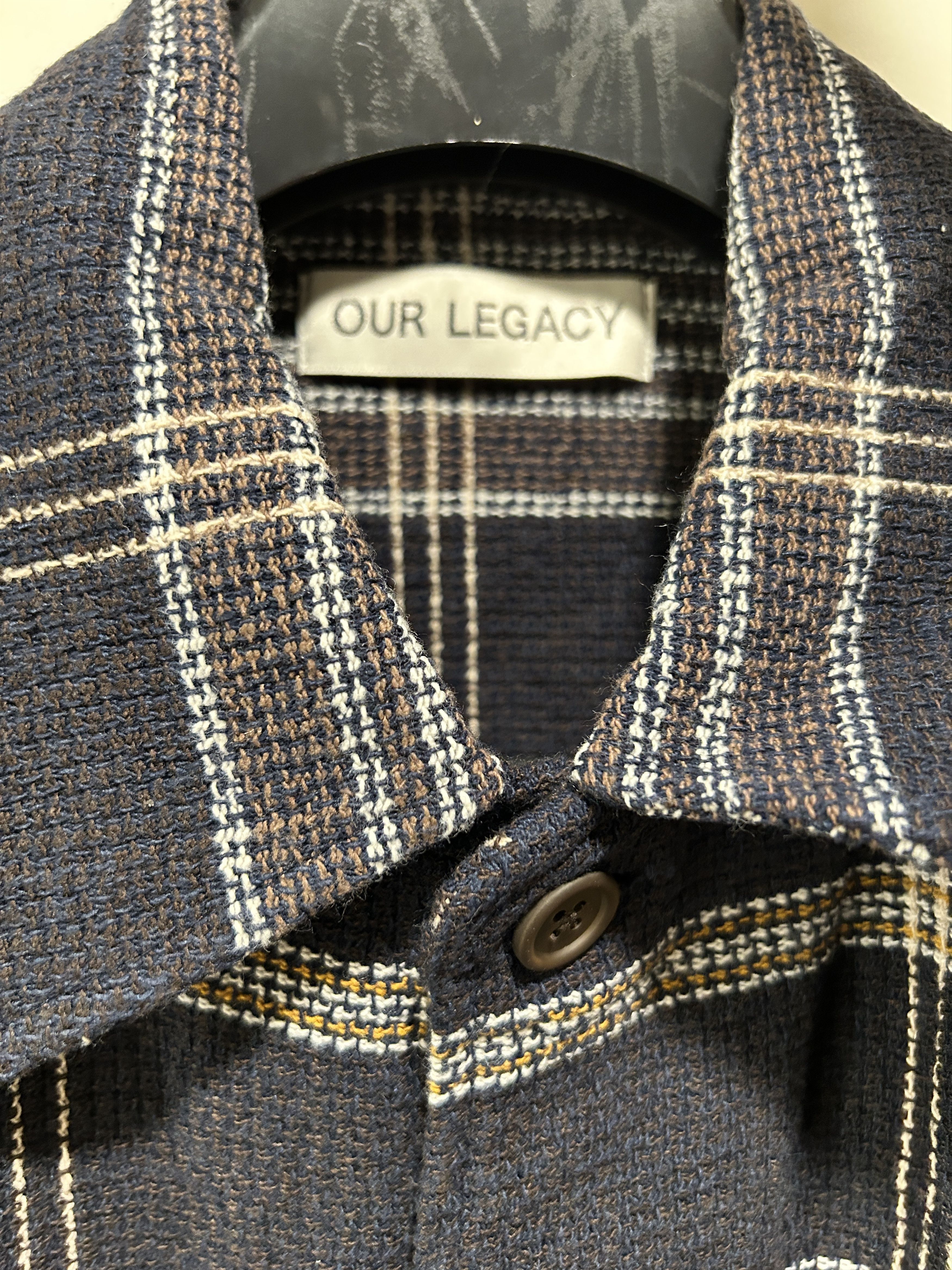 Our Legacy Our legacy ELDER SHIRT Navy Summer Plain size IT 46 Size US S / EU 44-46 / 1 - 2 Thumbnail