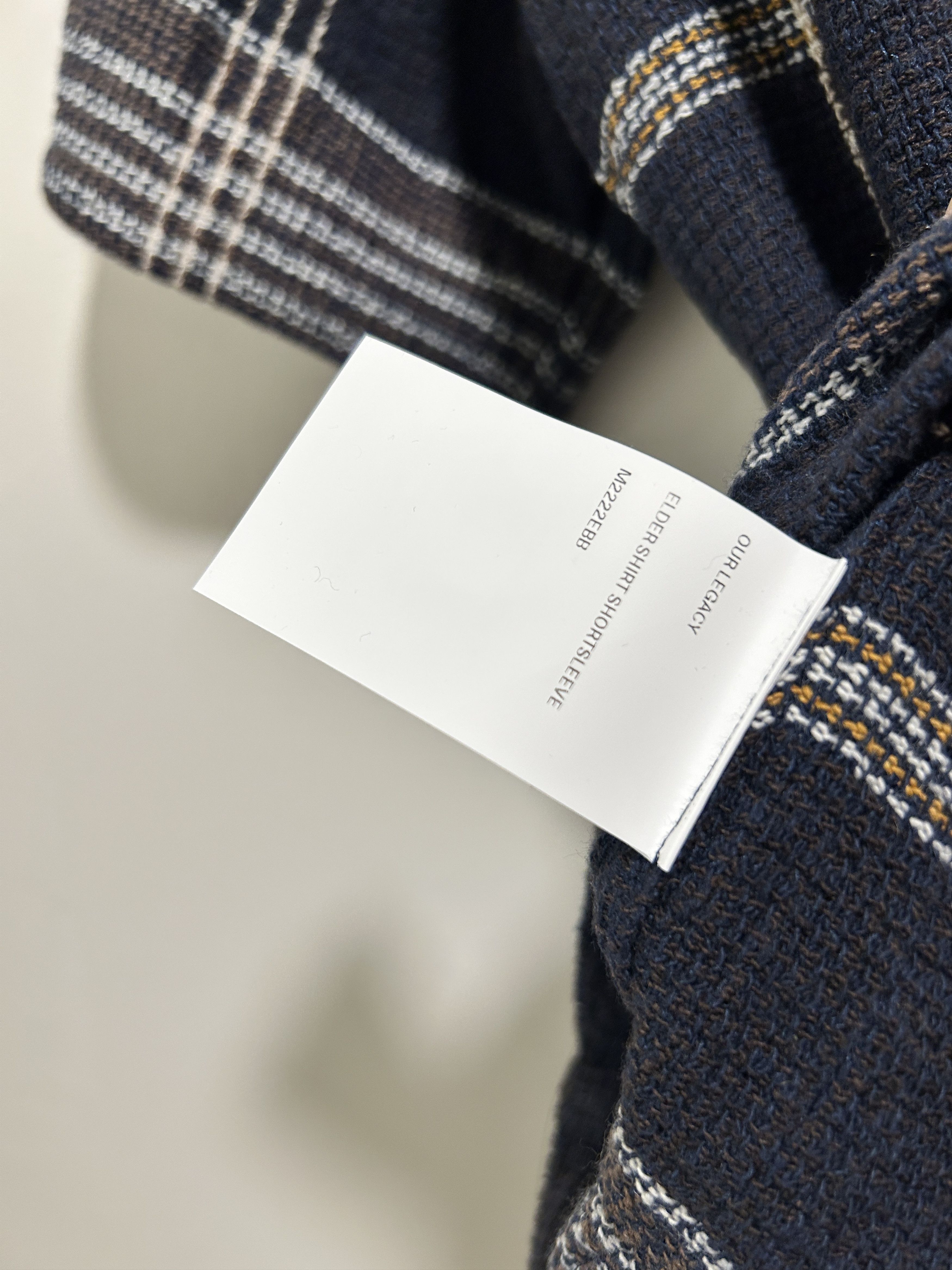 Our Legacy Our legacy ELDER SHIRT Navy Summer Plain size IT 46 Size US S / EU 44-46 / 1 - 5 Thumbnail