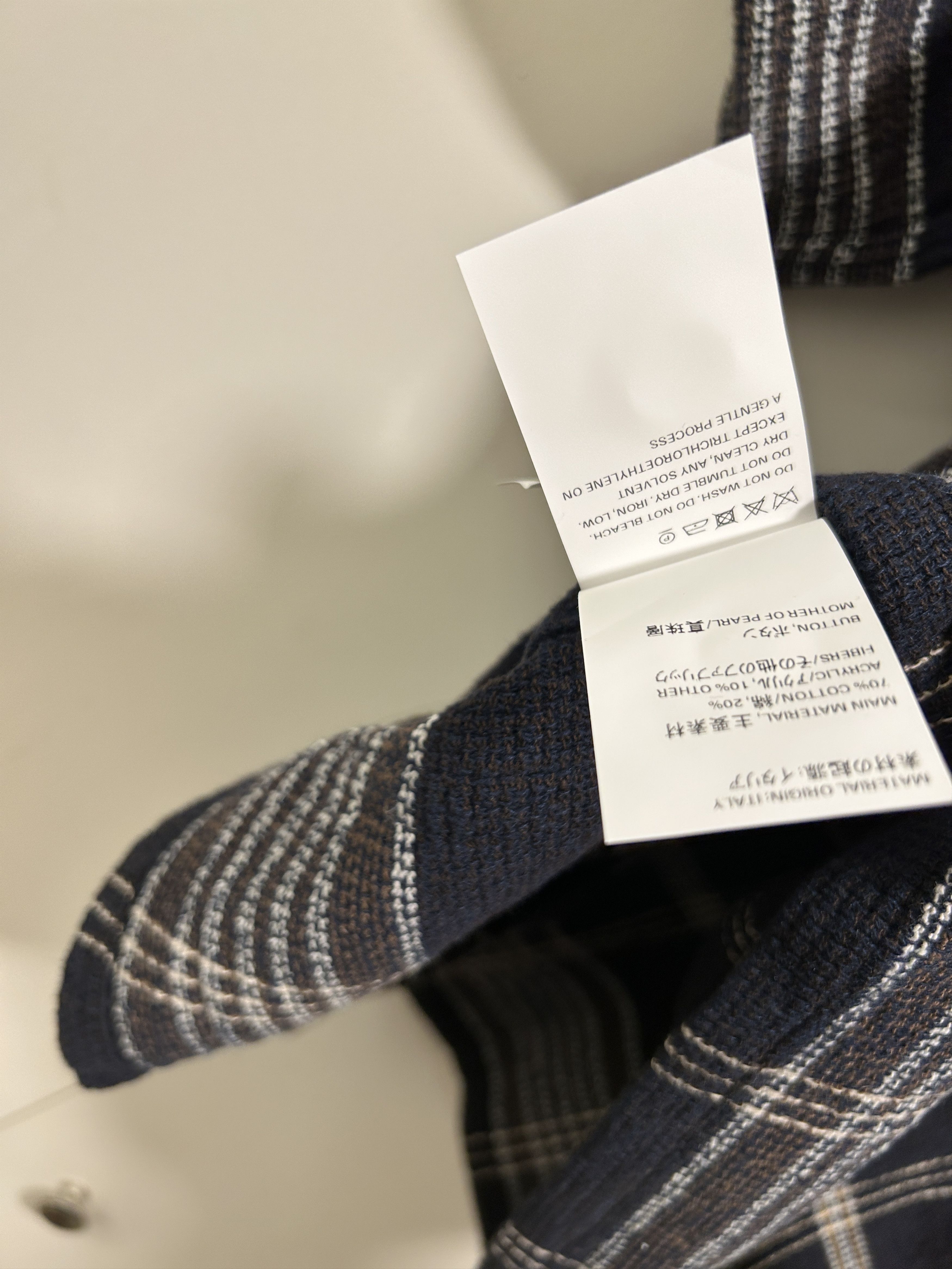 Our Legacy Our legacy ELDER SHIRT Navy Summer Plain size IT 46 Size US S / EU 44-46 / 1 - 7 Thumbnail