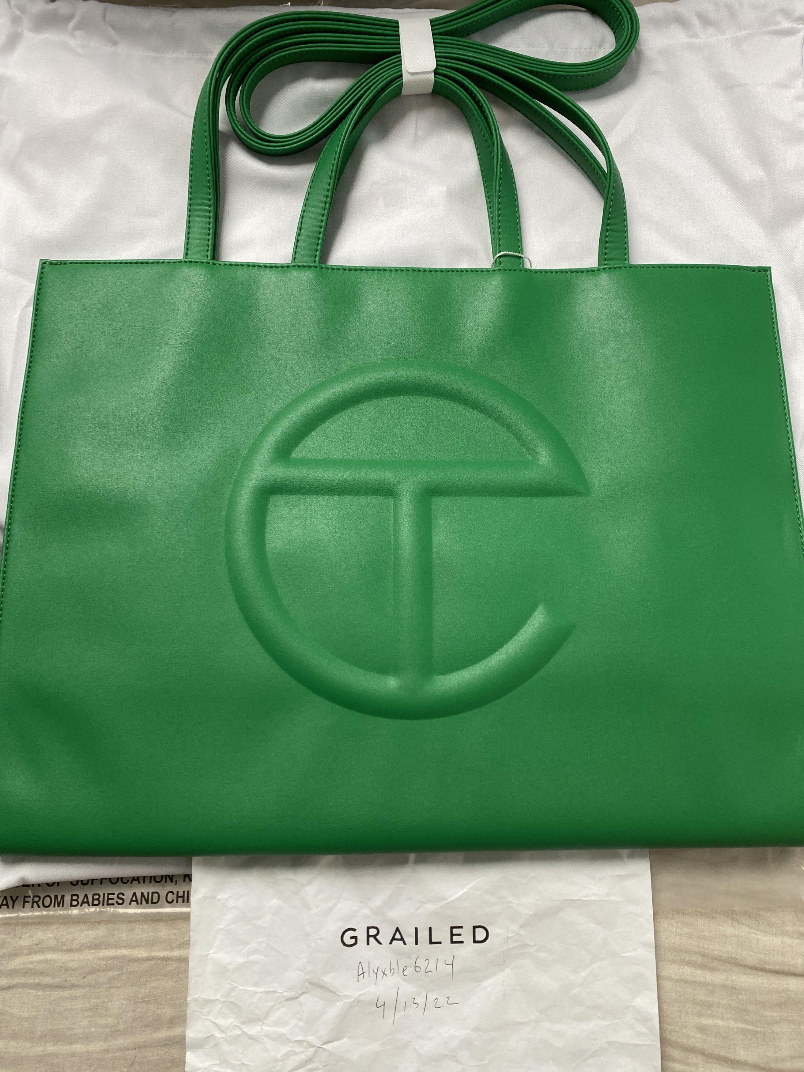 Telfar telfar large shopping bag tote- greenscreen Size ONE SIZE - 2 Thumbnail