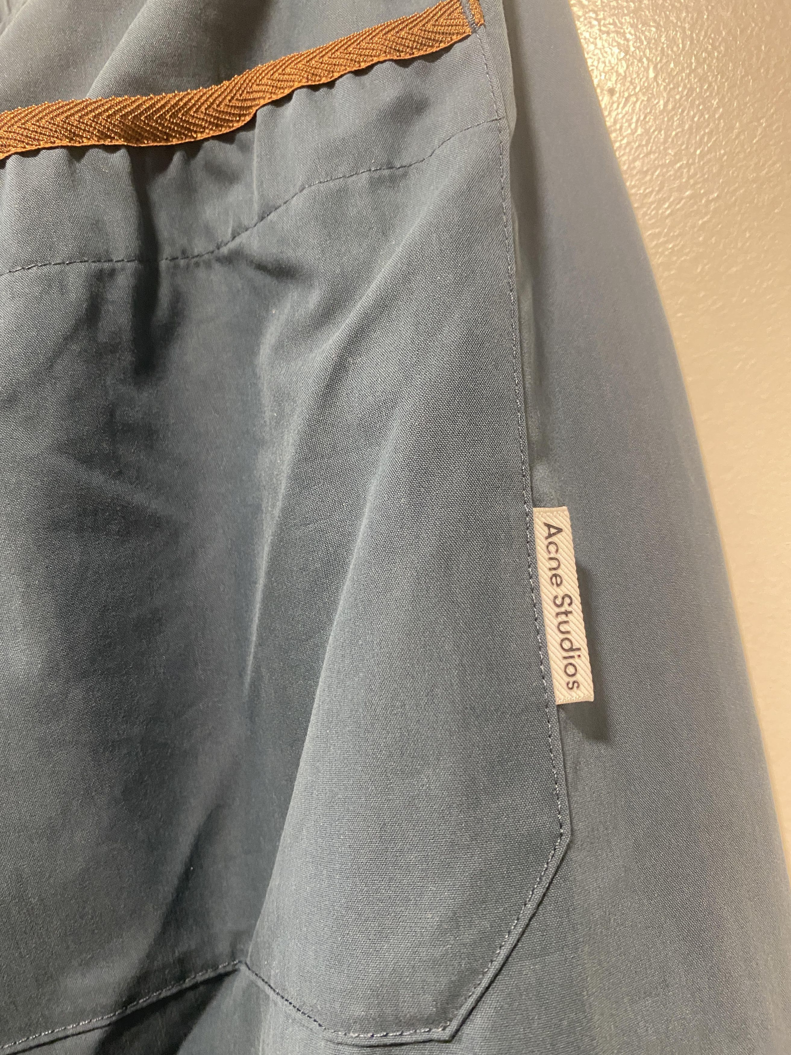 Acne Studios acne studio zip trim track pants blue Size US 36 / EU 52 - 6 Thumbnail