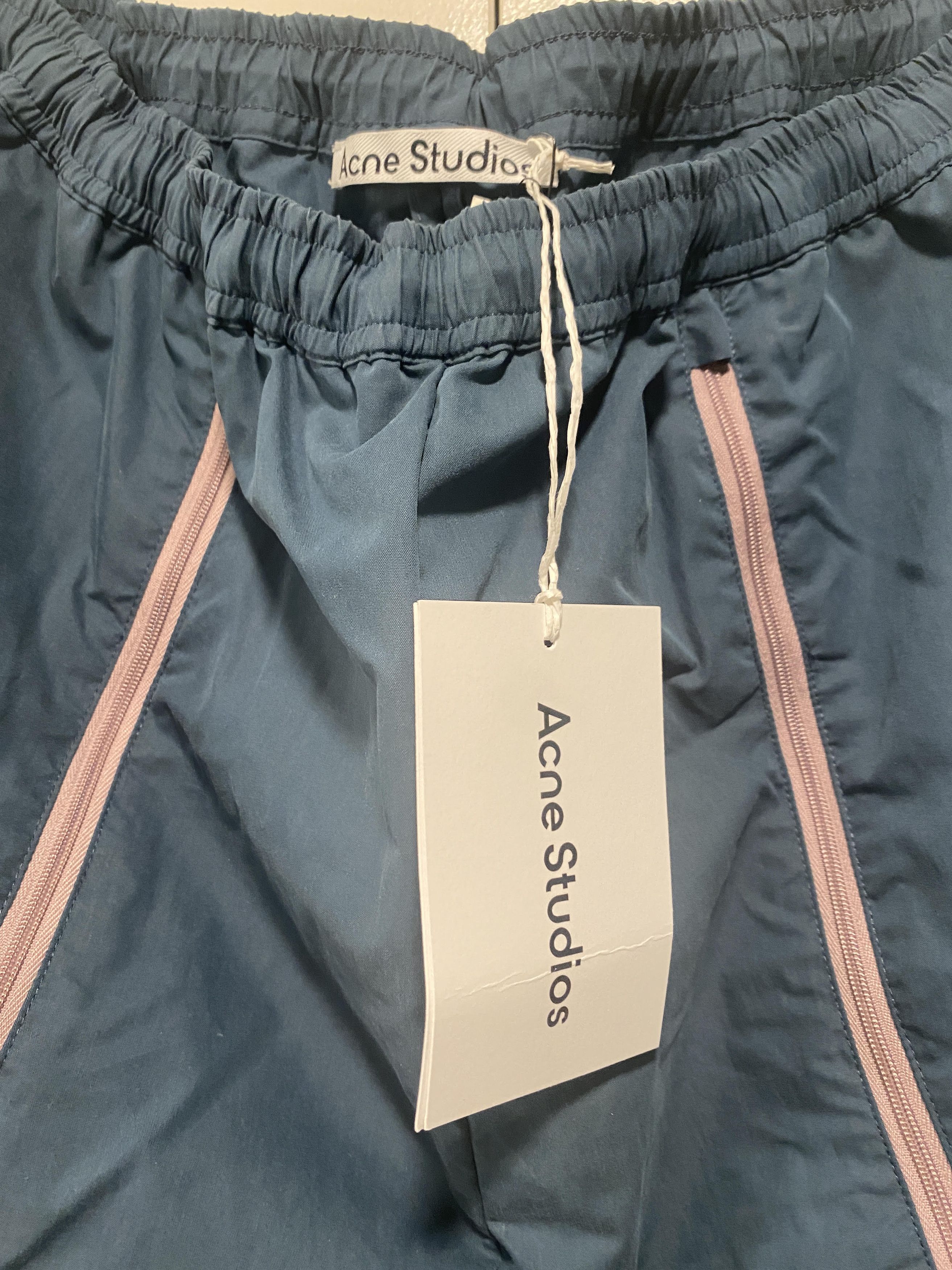 Acne Studios acne studio zip trim track pants blue Size US 36 / EU 52 - 4 Thumbnail