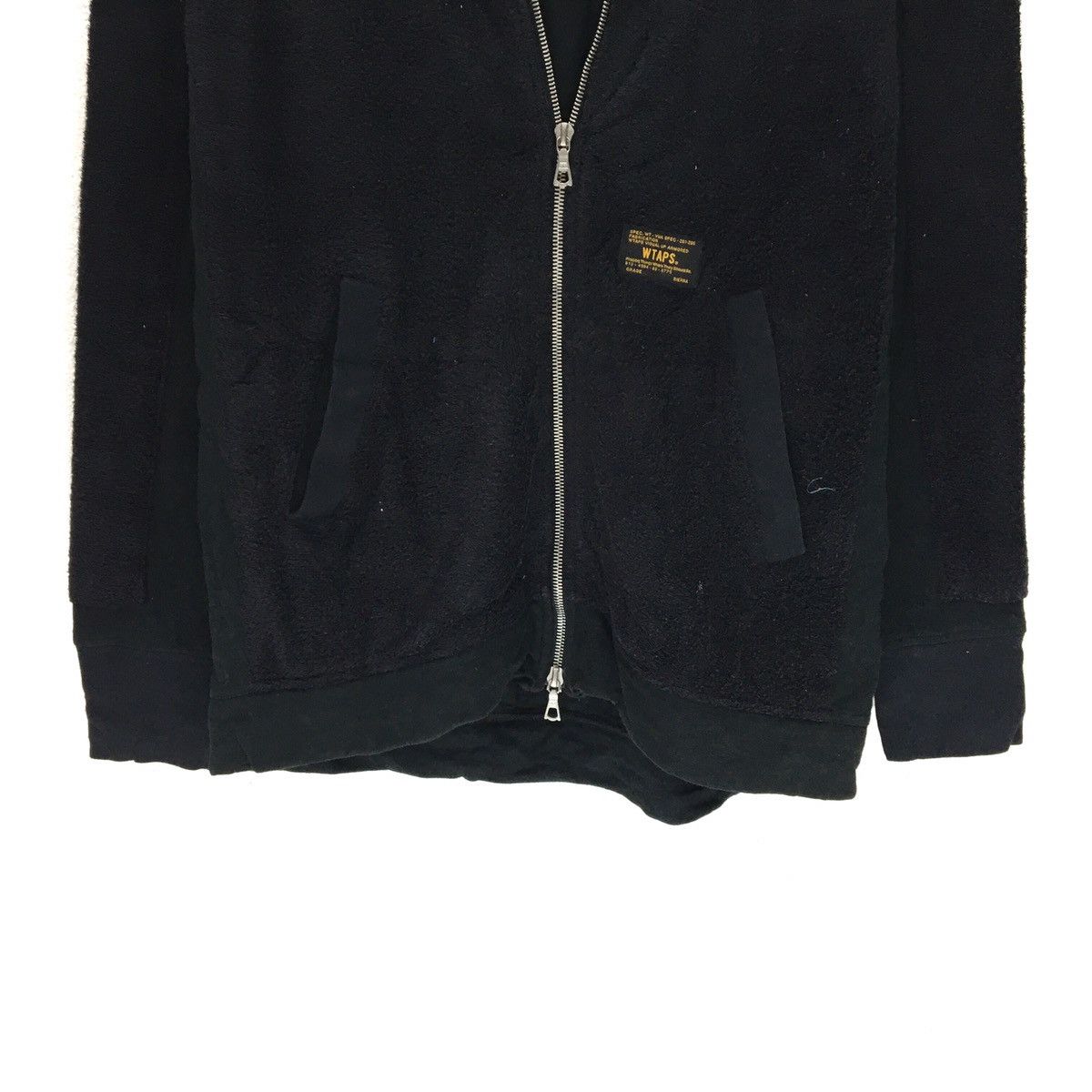 Japanese Brand × Wtaps WTAPS Zipped Up Plain Hoodie Size US S / EU 44-46 / 1 - 9 Thumbnail